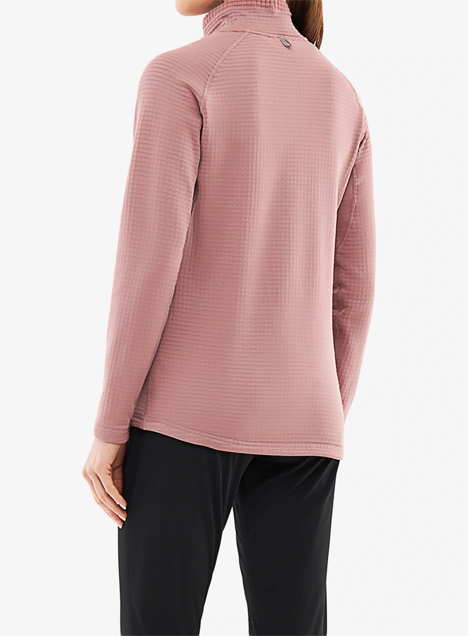 Pullover Damen Viking Midlayer Admont Full Zip - pink
