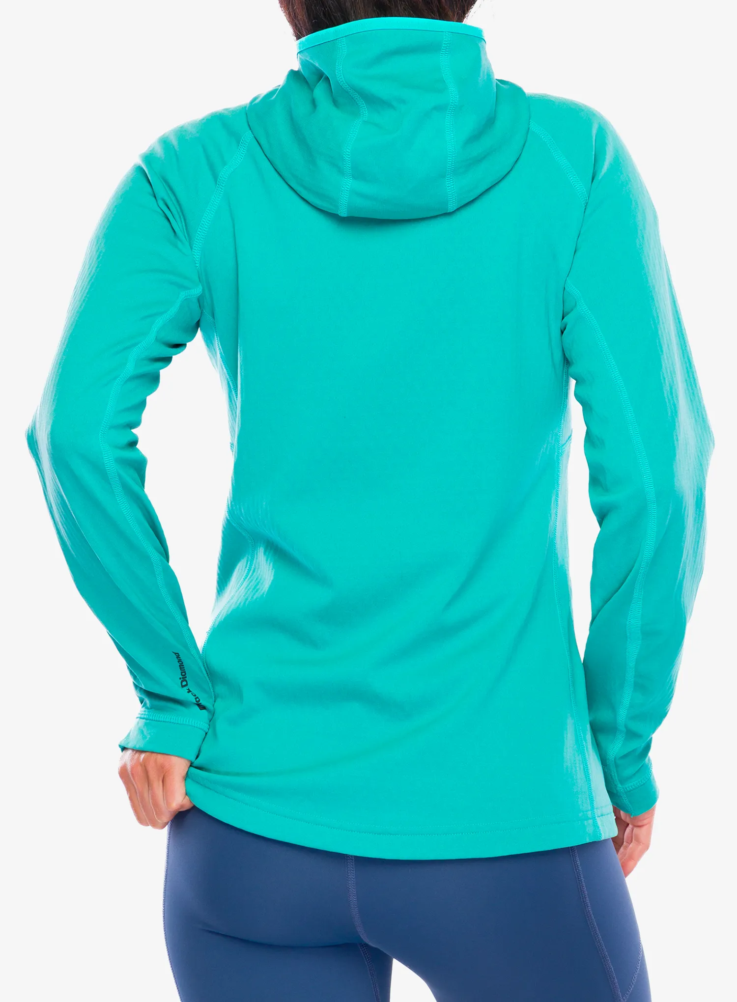 Pullover Damen Black Diamond Coefficient Fleece Hoody - dark patina