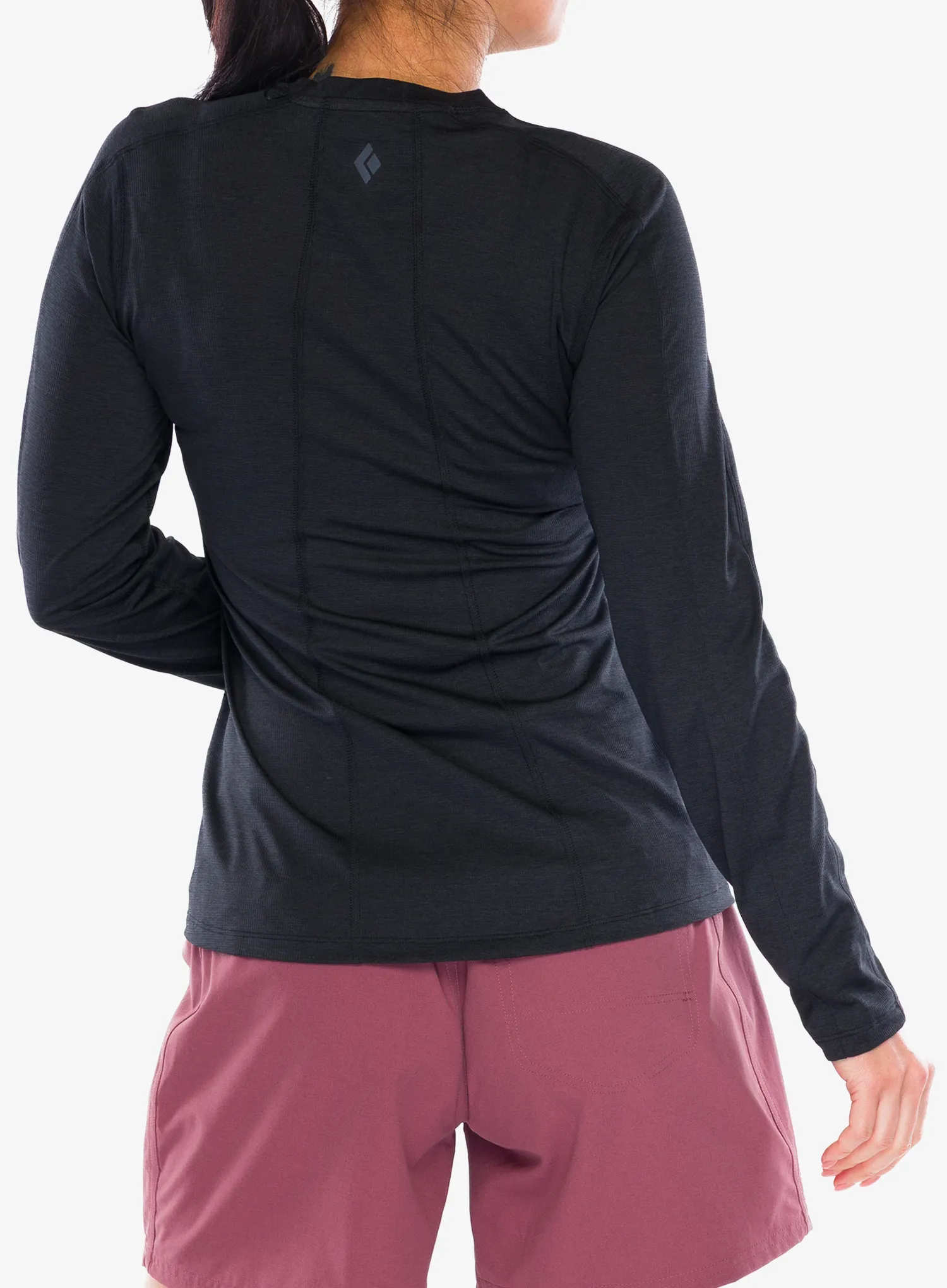 Pullover Damen Black Diamond Lightwire L/S Tee - black