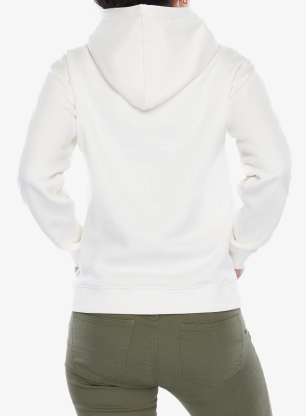 Pullover Damen Black Diamond Mini Stacked Pullover Hoody - off white