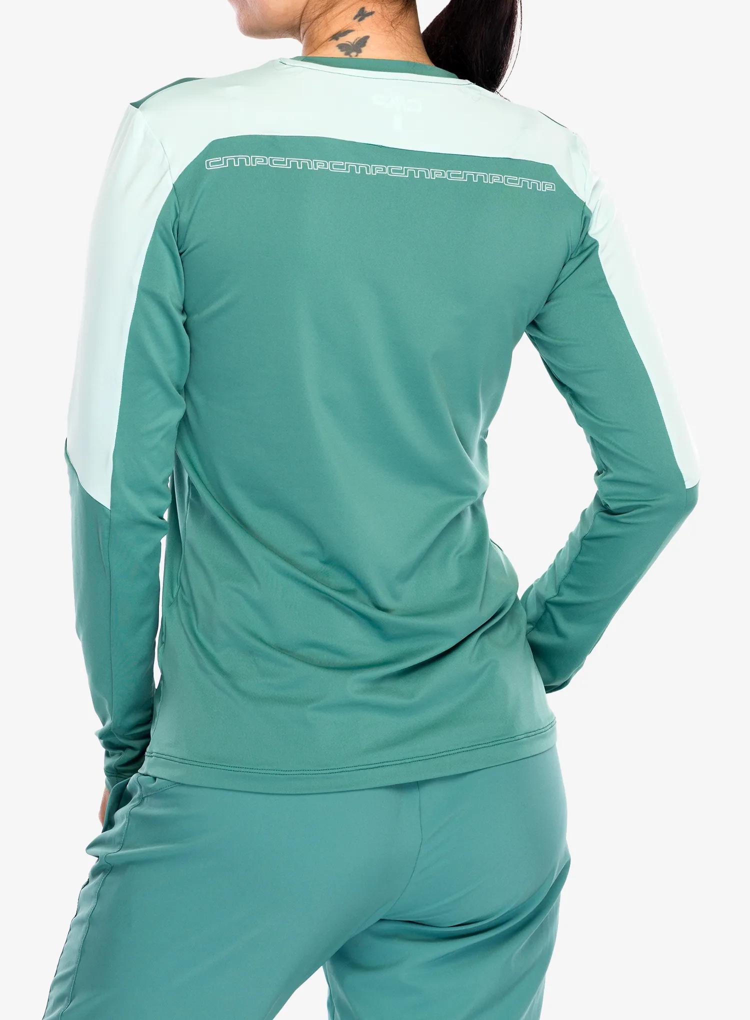Pullover Damen CMP Zulka T-Shirt - agave