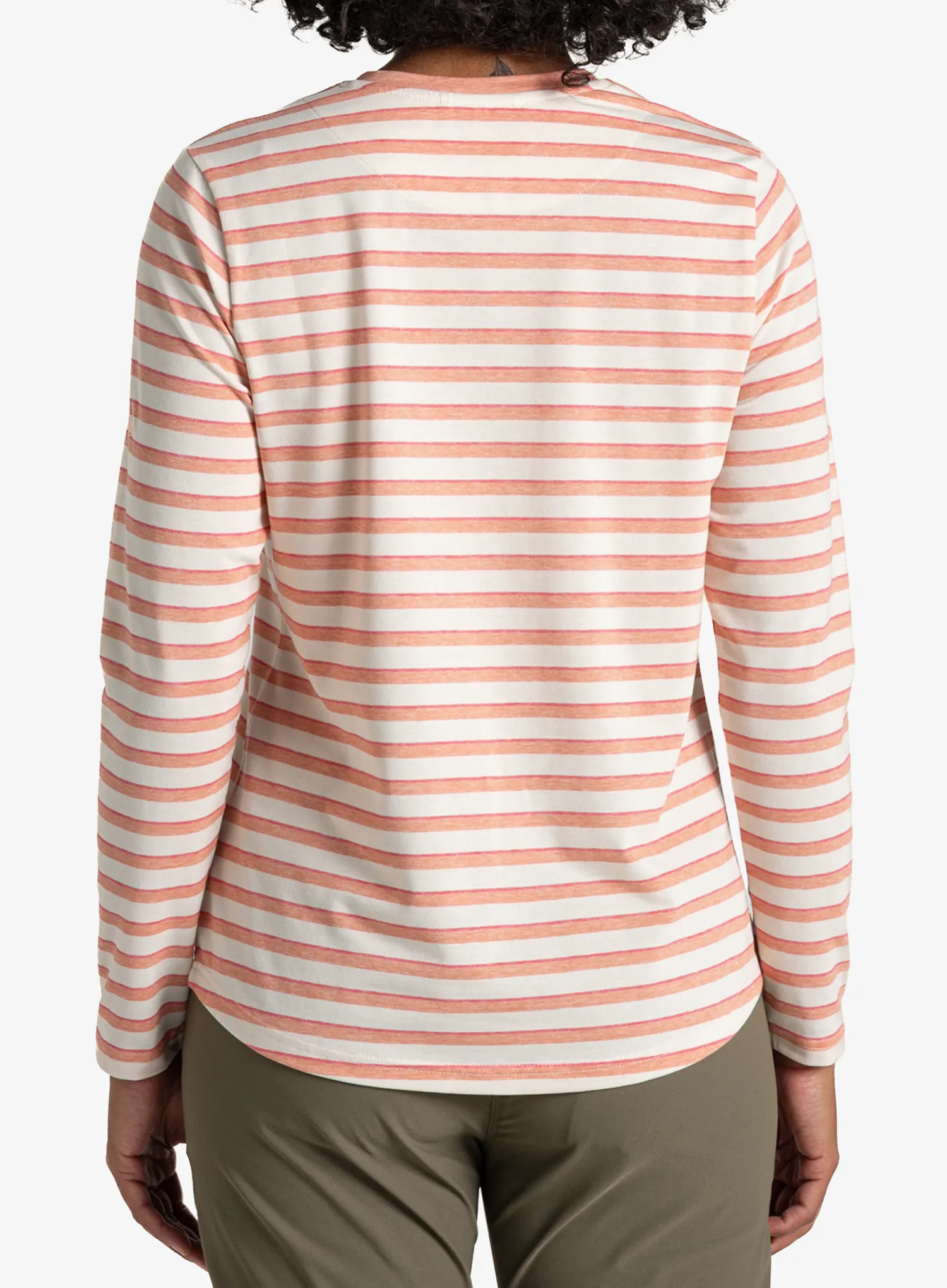 Pullover Damen Craghoppers NosiLife Akona LS Top - clay stripe
