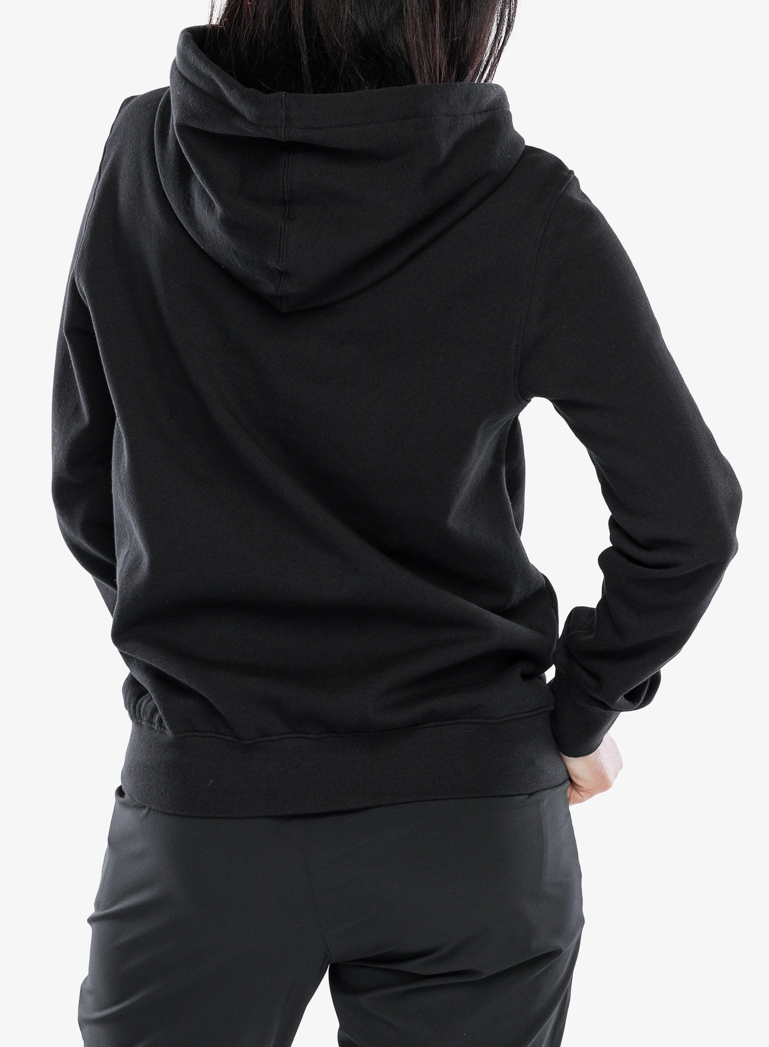 Pullover Damen Fox Head Pullover Hoodie - black/pink