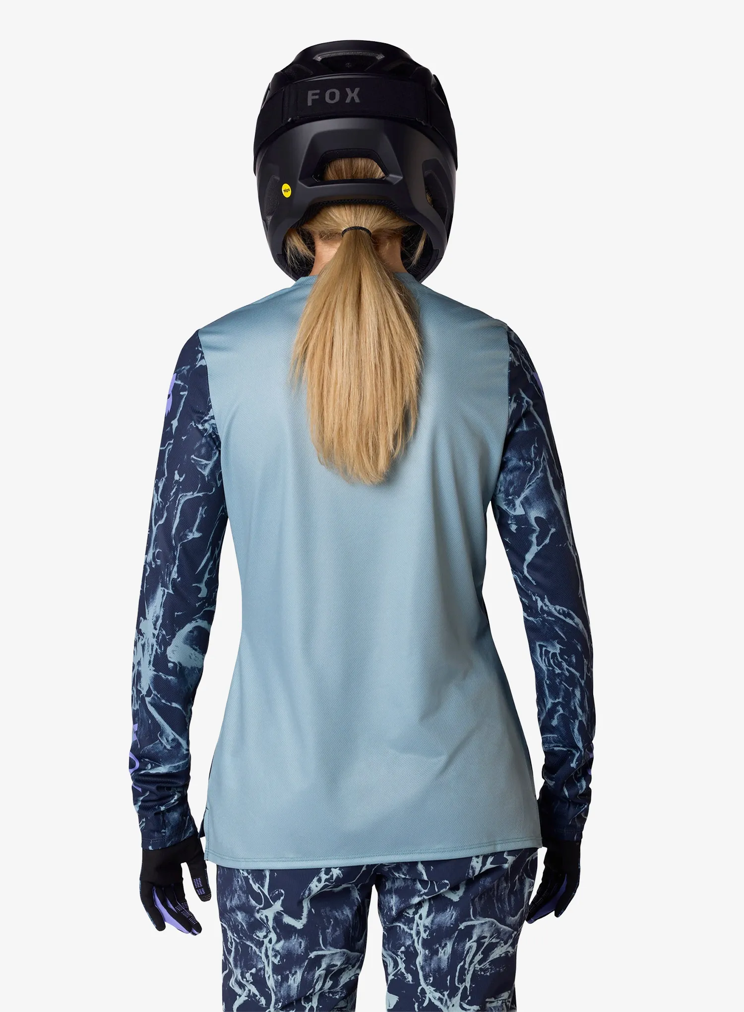 Pullover Damen Fox Ranger LS Jersey Img Print - arctic blue