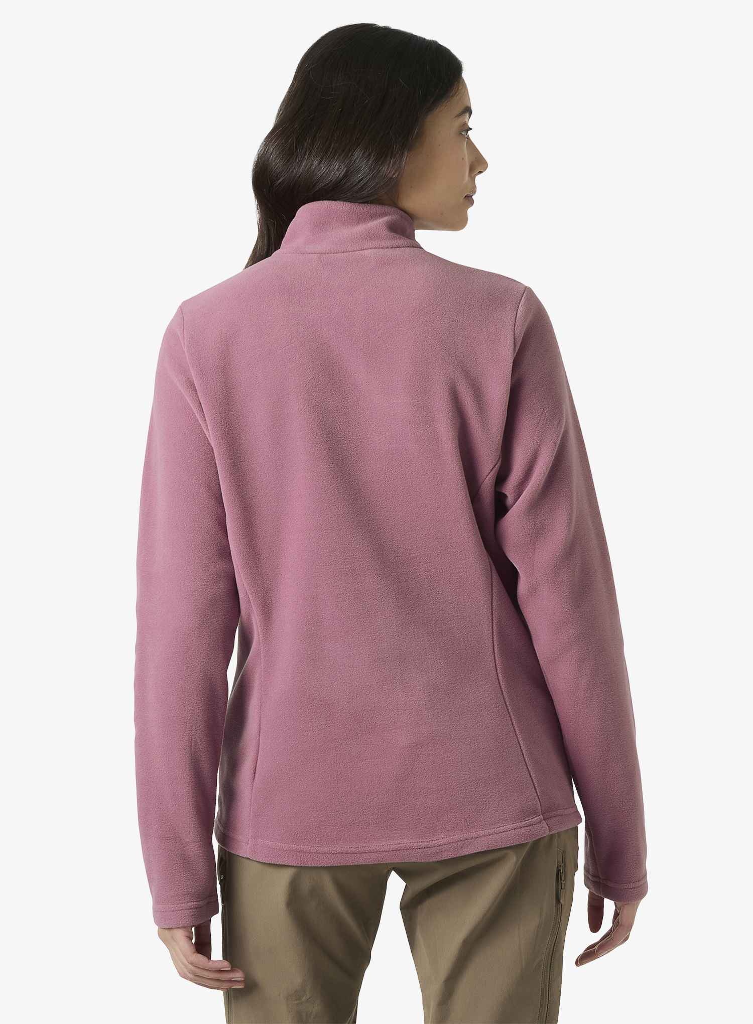 Pullover Damen Helly Hansen Daybreaker 1/2 Zip Fleece - wildberry