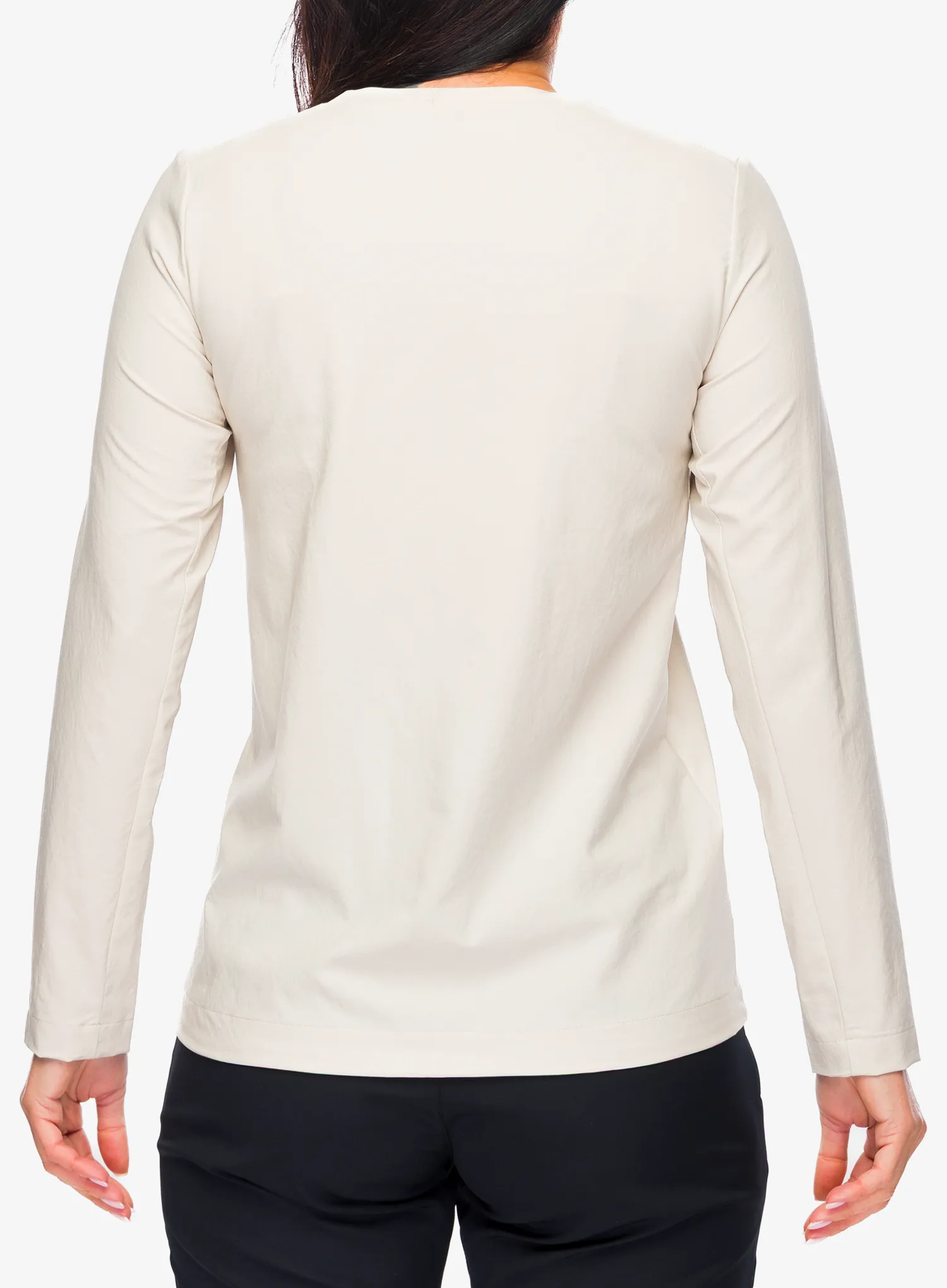 Pullover Damen Houdini Cover Crew - foggy mountain