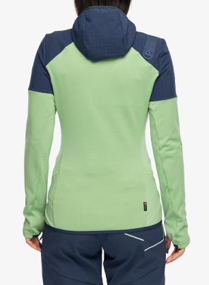 Pullover Damen La Sportiva Session Tech Hoody - night sky/aspen green
