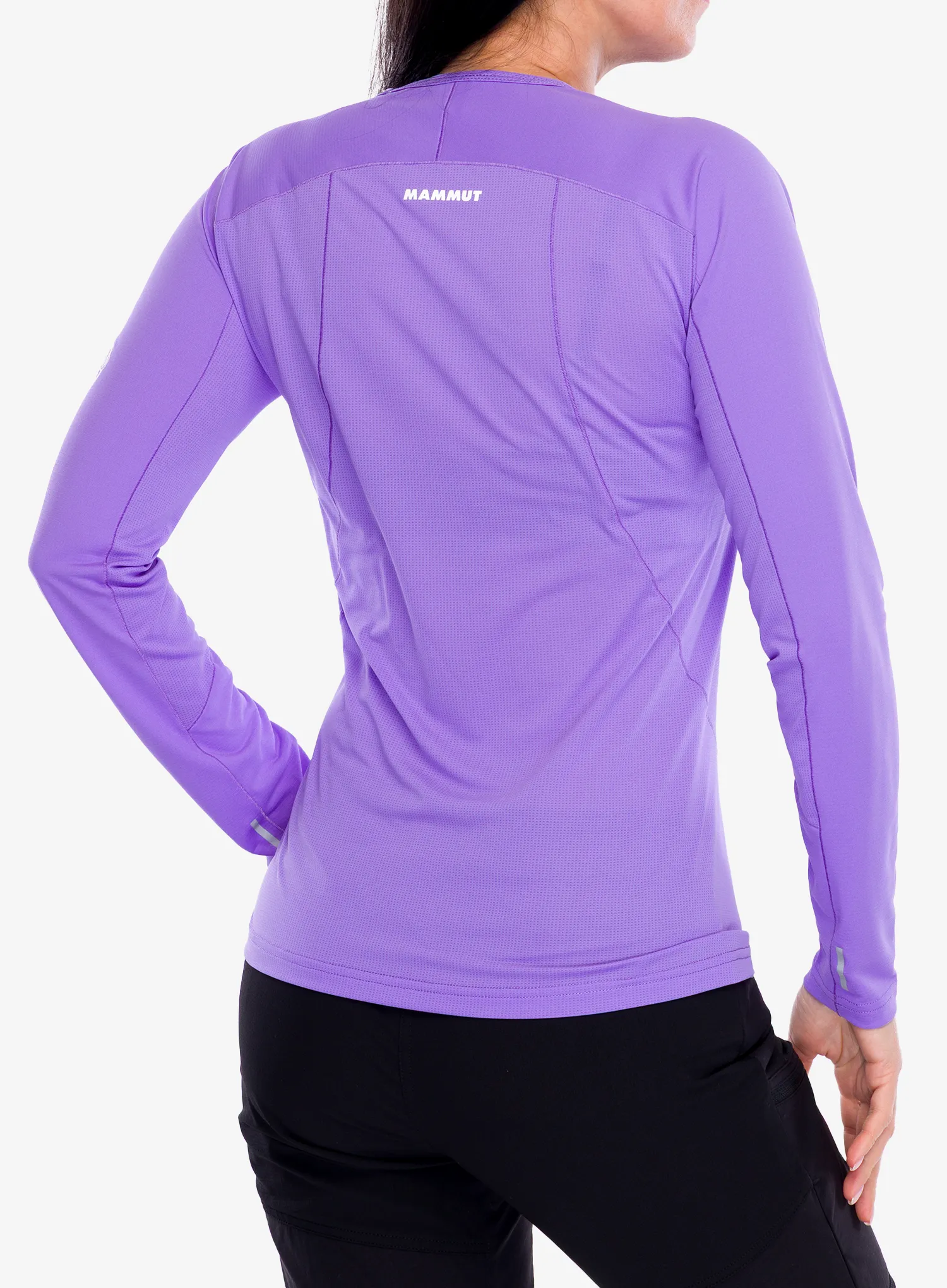 Pullover Damen Mammut Aenergy FL Longsleeve - lavandin