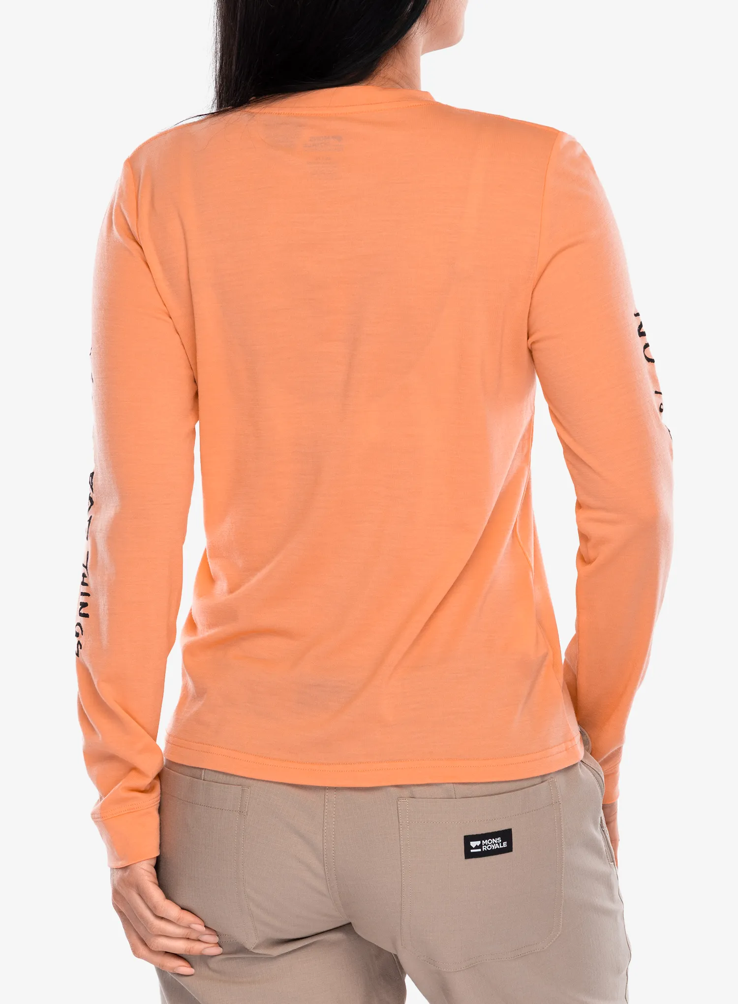 Pullover Damen Mons Royale Icon Relaxed LS - punch