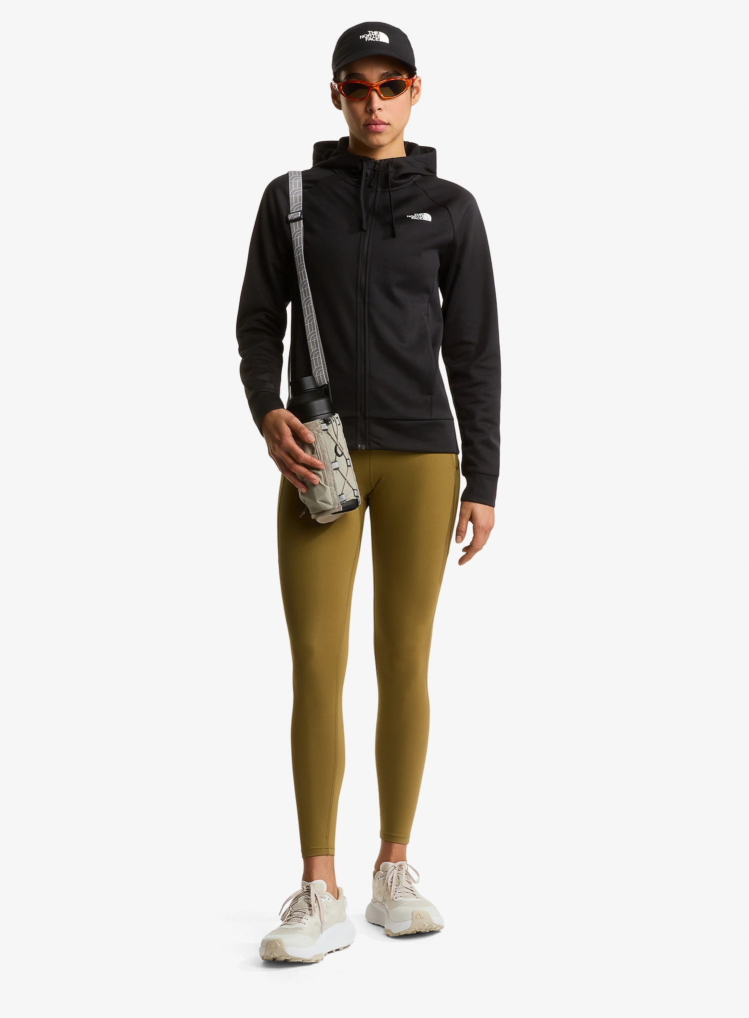 Sweatshirt mit Reißverschluss Damen The North Face Reaxion 2.0 Hooded Full Zip Jacket - tnf black heather