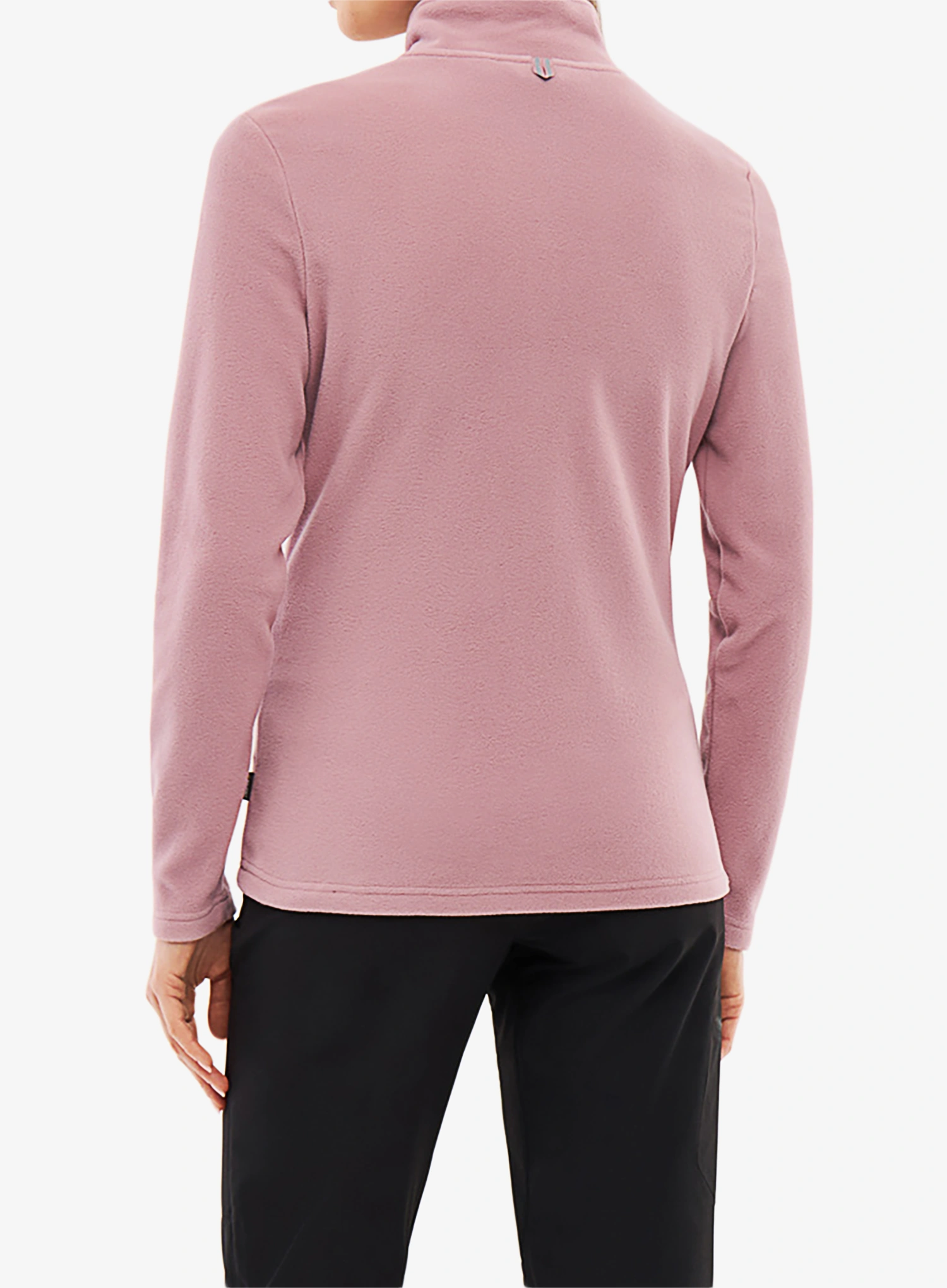 Sweatshirt mit Reißverschluss Damen Viking Midlayer Fleece Tesero Polartec - light pink