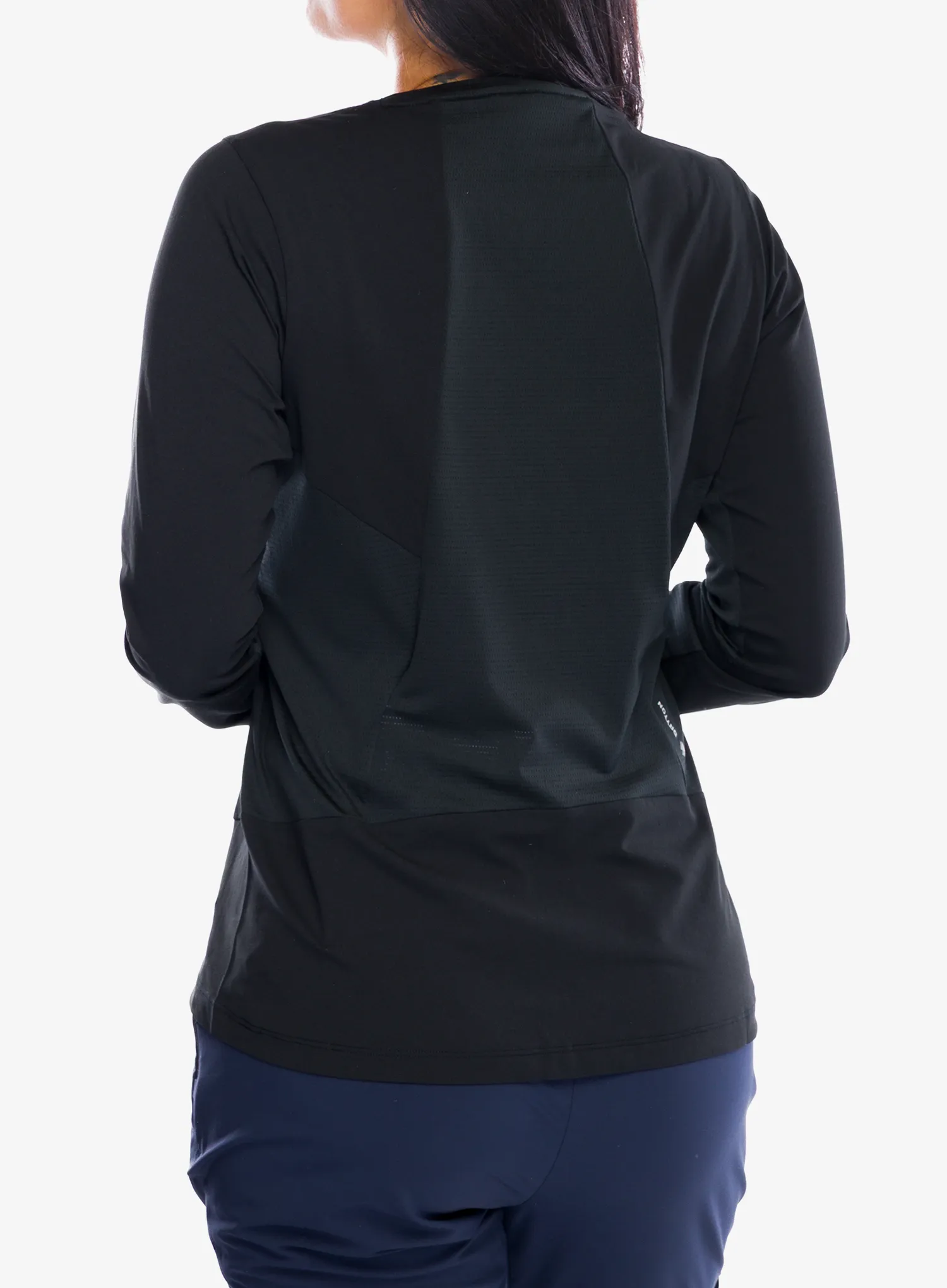 Pullover Damen Salewa Pedroc Dry Tee - black out