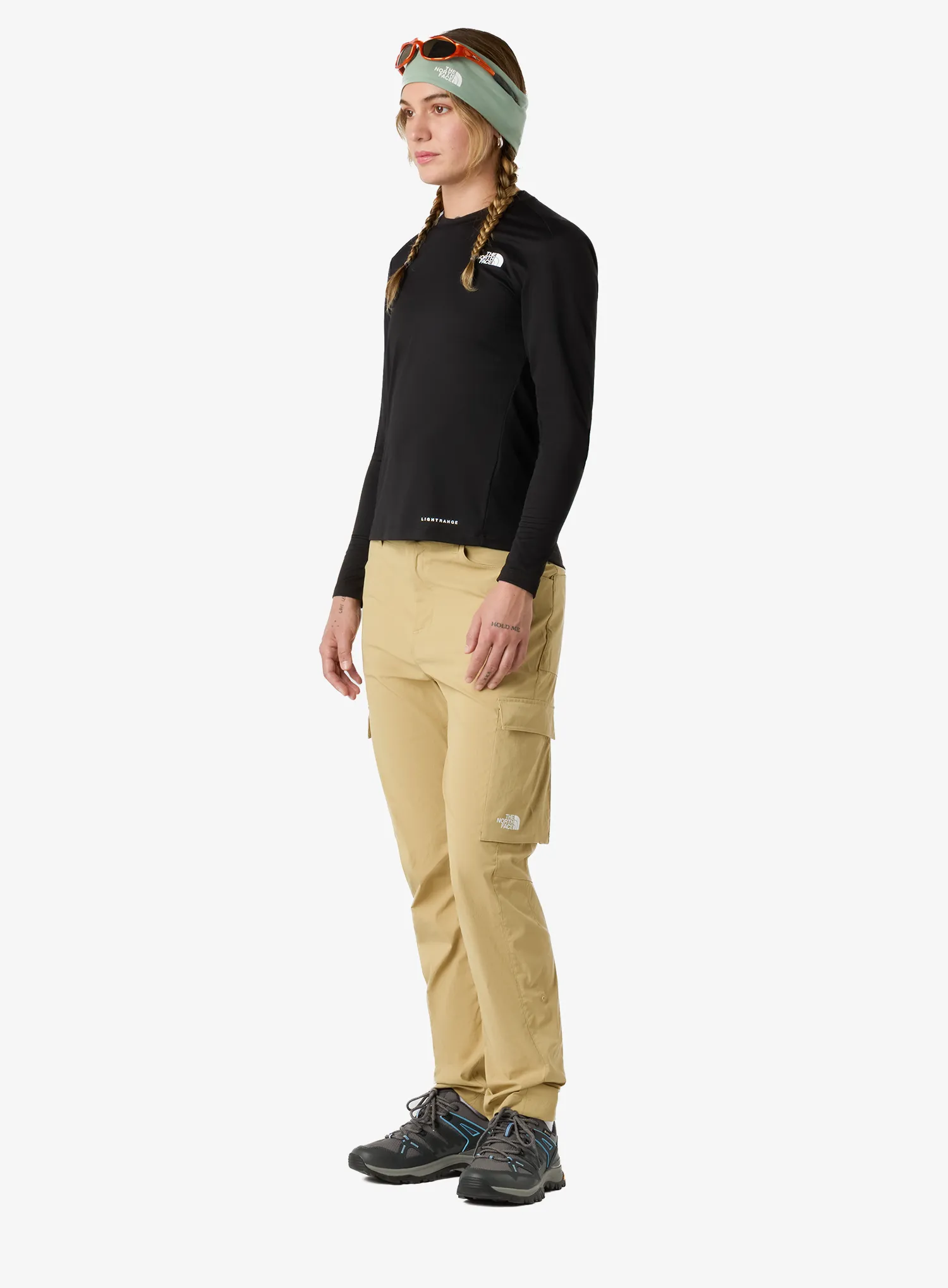 Pullover Damen The North Face Shadow Long Sleeve T-Shirt - tnf black