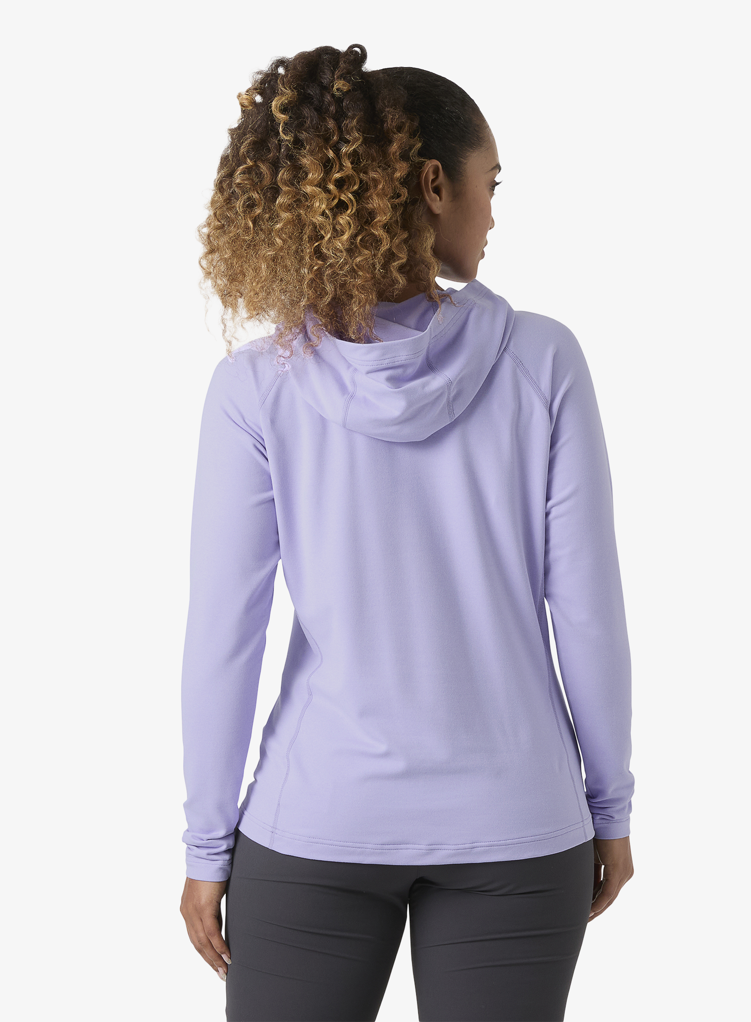Hoodie Damen Helly Hansen Tyri Knit Hoodie - bright lavender