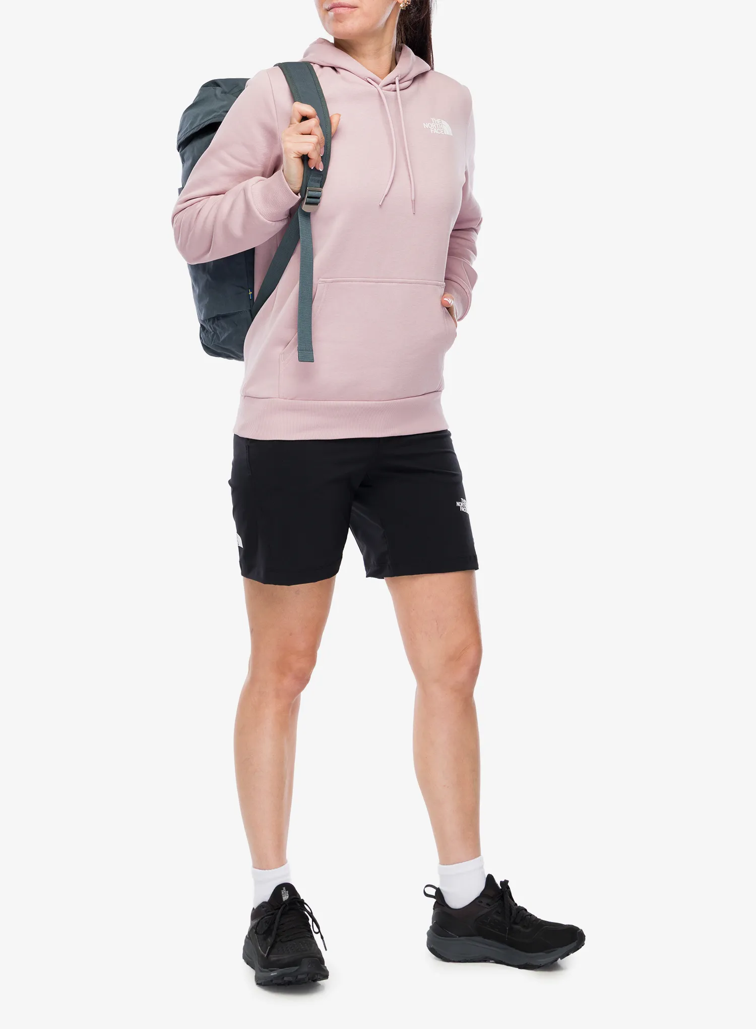 Hoodie Damen The North Face Simple Dome Hoodie - metal pink