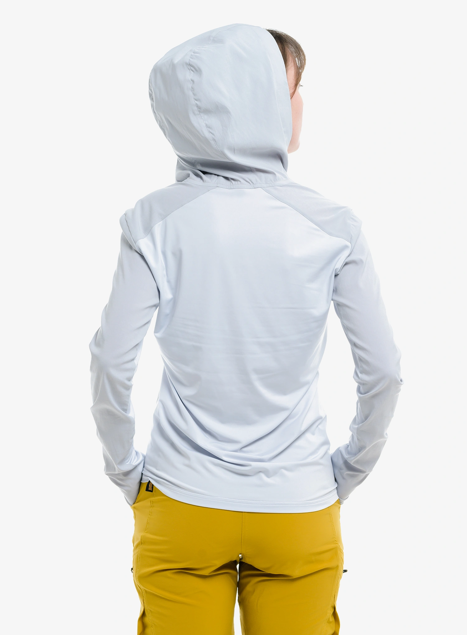 Hoodie Damen Turbat Maya Hood Trek Shirt - glacier gray