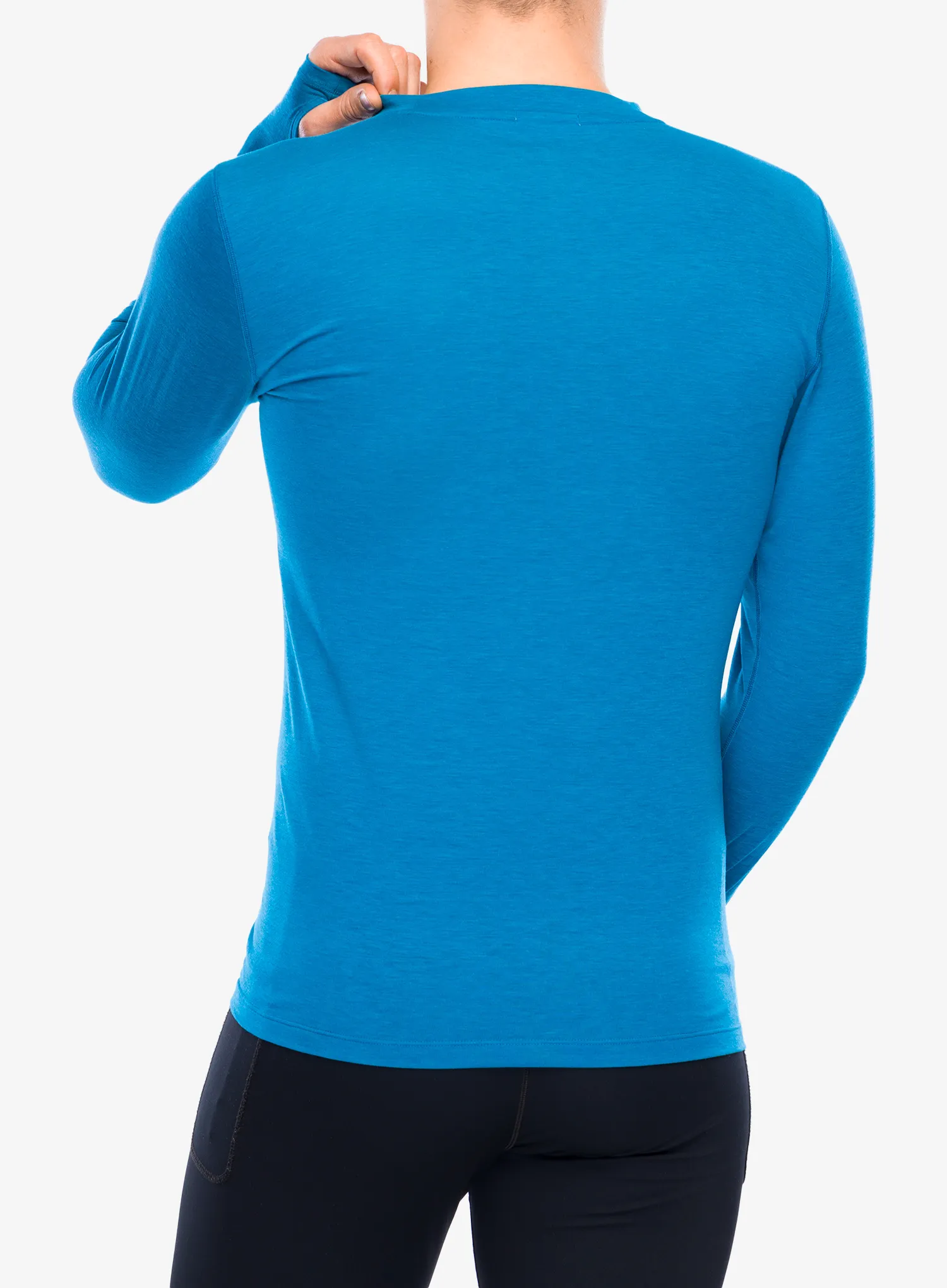 Laufshirt Herren Langarm Brooks High Point Long Sleeve - celestial