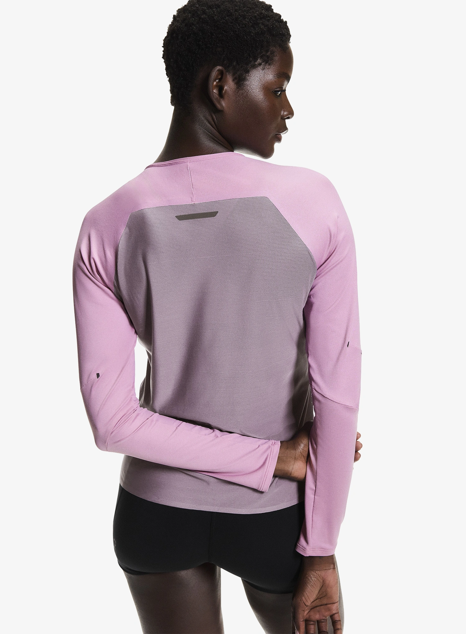 Laufshirt langarm Damen On Performance Long-T - sakura/dewberry