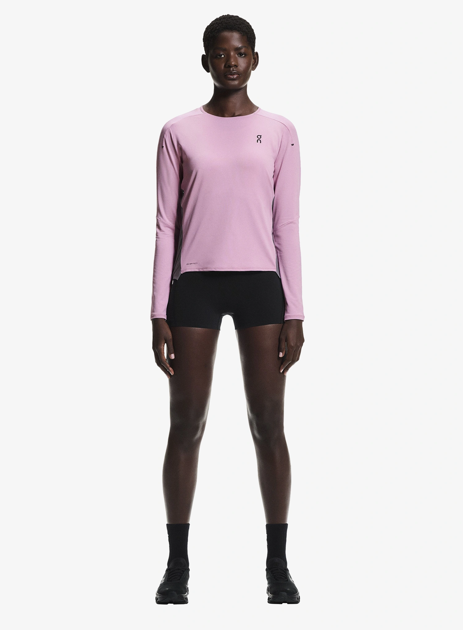 Laufshirt langarm Damen On Performance Long-T - sakura/dewberry