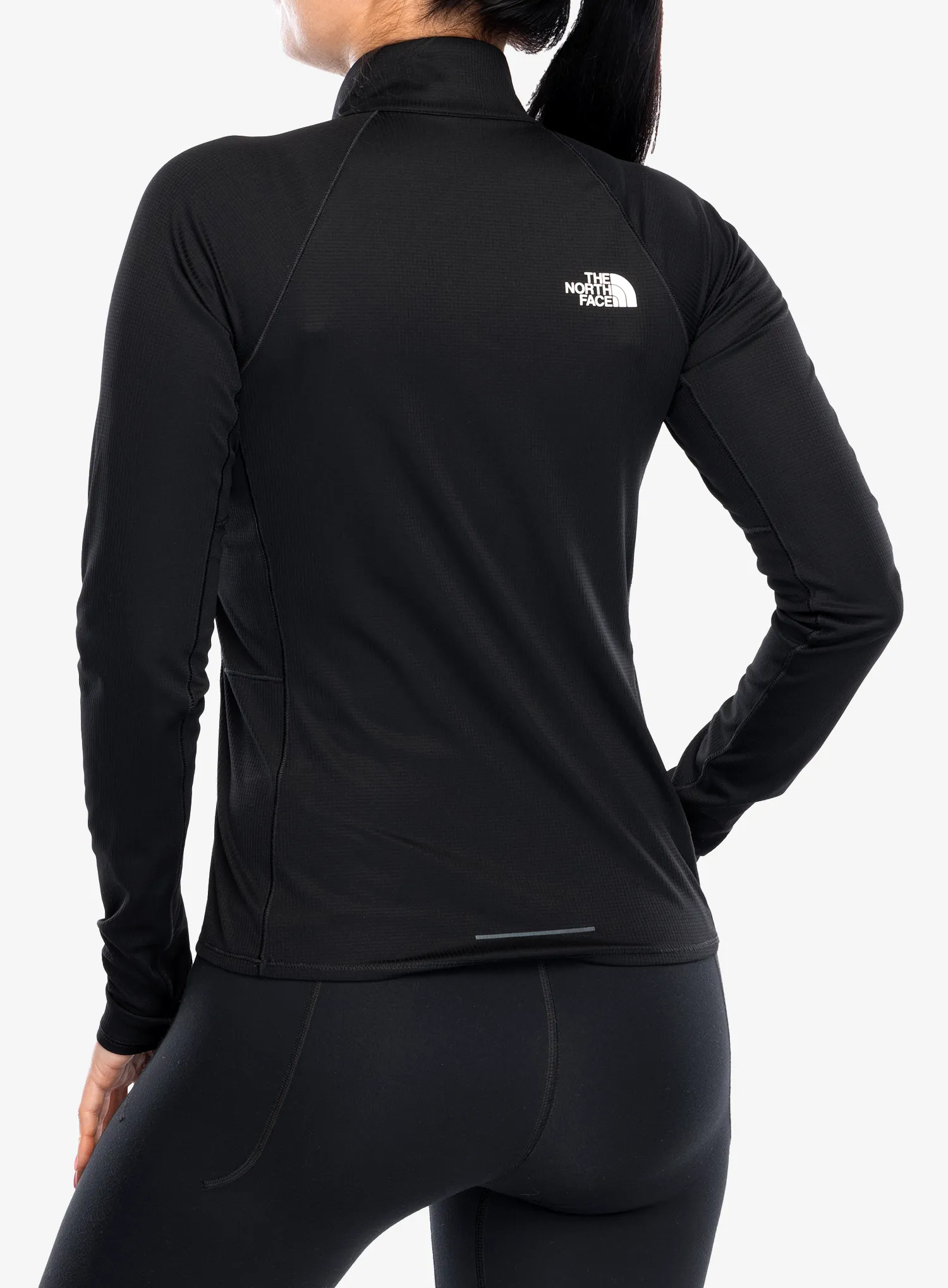 Laufshirt langarm Damen The North Face Sunriser 1/4 Zip - tnf black