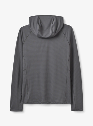 Laufshirt Herren Langarm Rab Sonic Hoody - graphene/graphene