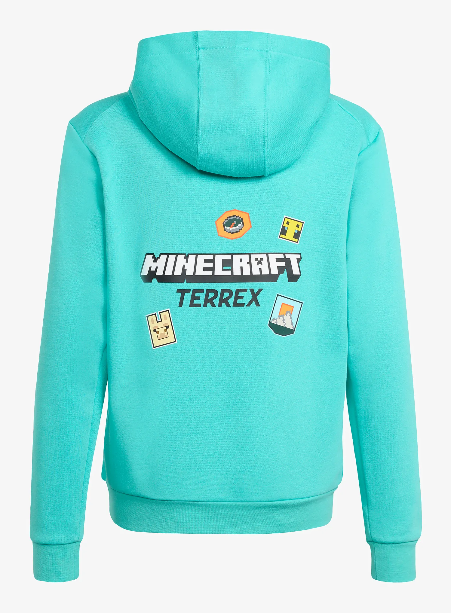 Longsleeve Kinder adidas TERREX Minecraft Hoodie - semi mint rush