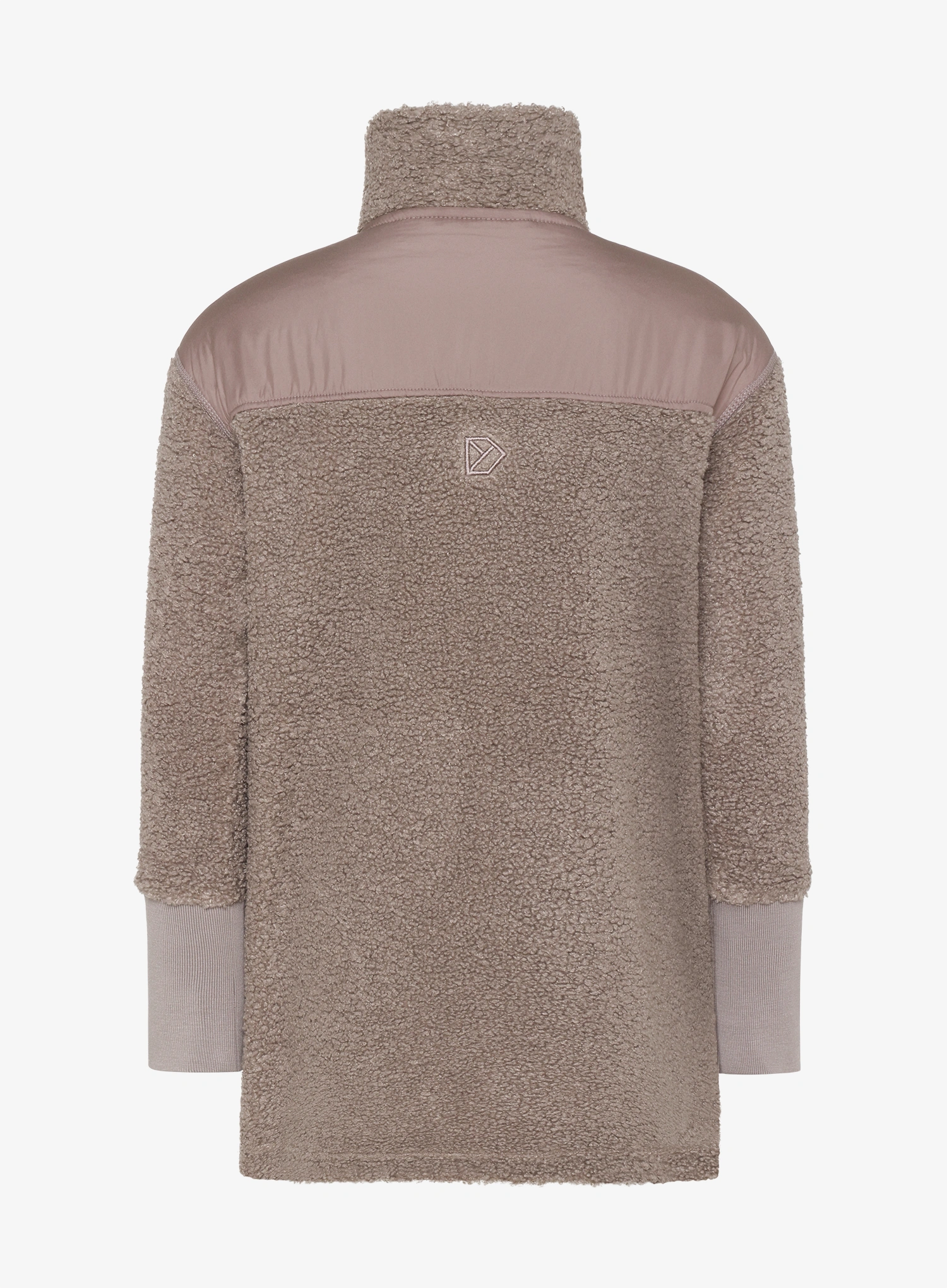 Longsleeve Kinder Didriksons Ampere FZ L - ash brown