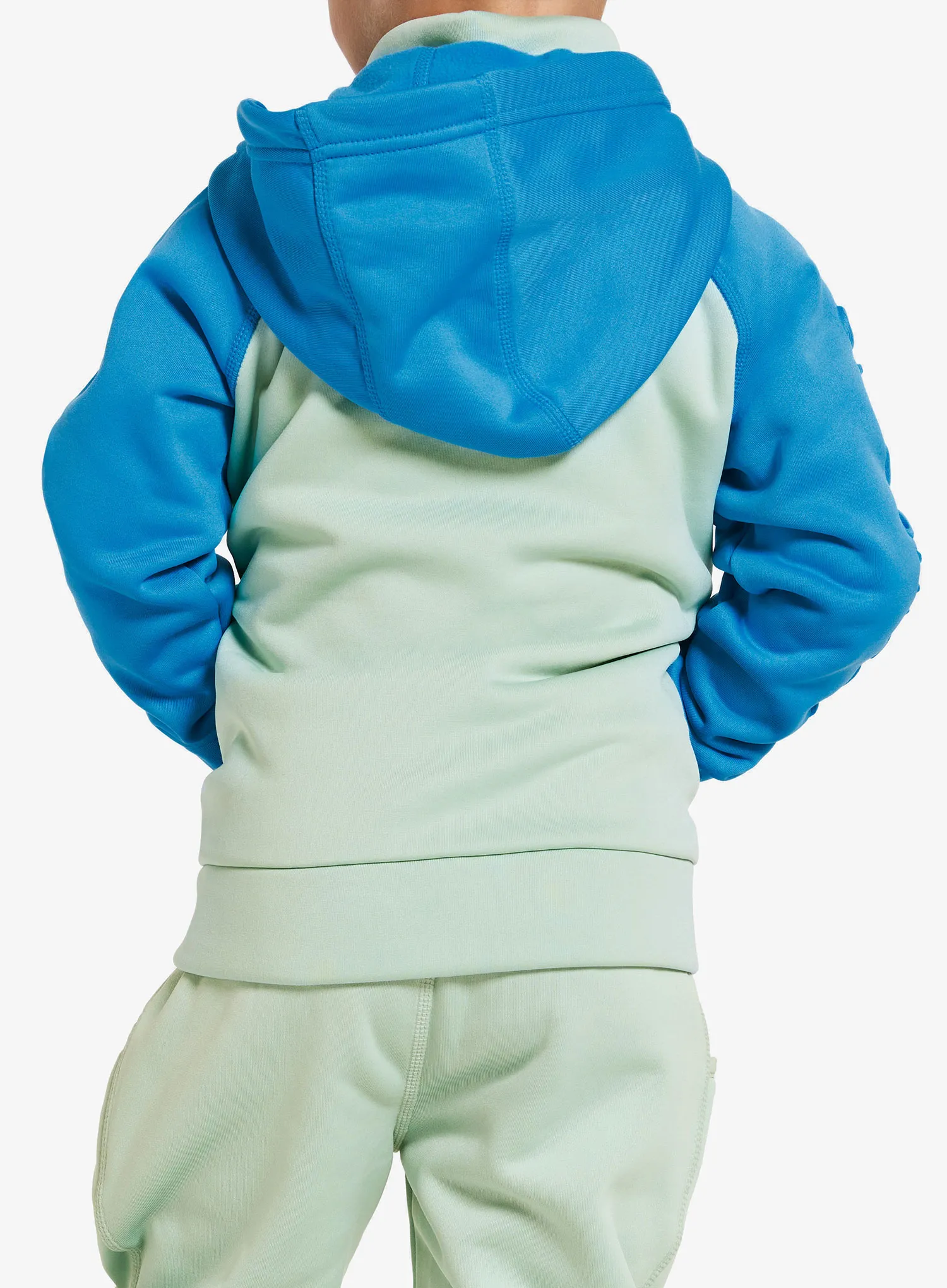 Longsleeve Kinder Didriksons Corin Full Zip - blue lagoon