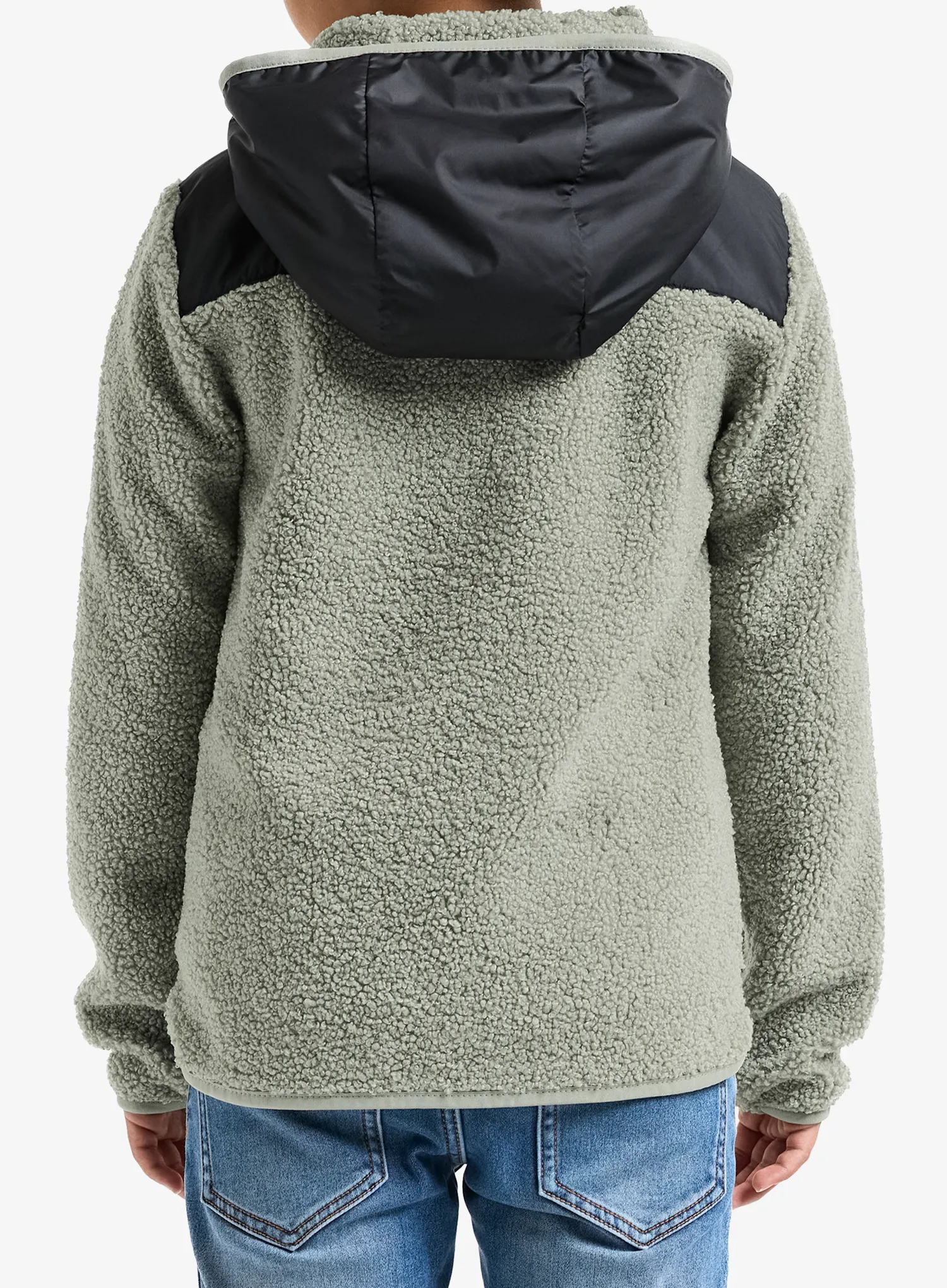 Longsleeve Kinder Didriksons Exa FZ 3 - wilted leaf