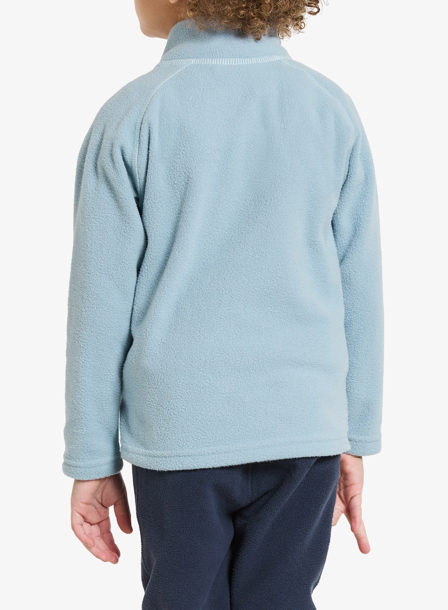 Longsleeve Kinder Didriksons Monte Full Zip - cloud blue