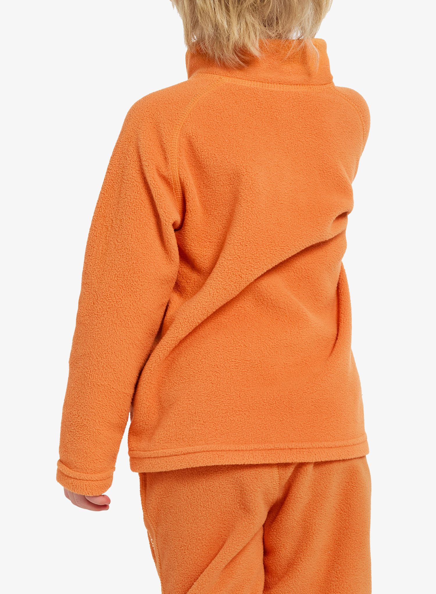 Longsleeve Kinder Didriksons Monte Full Zip - orange jam