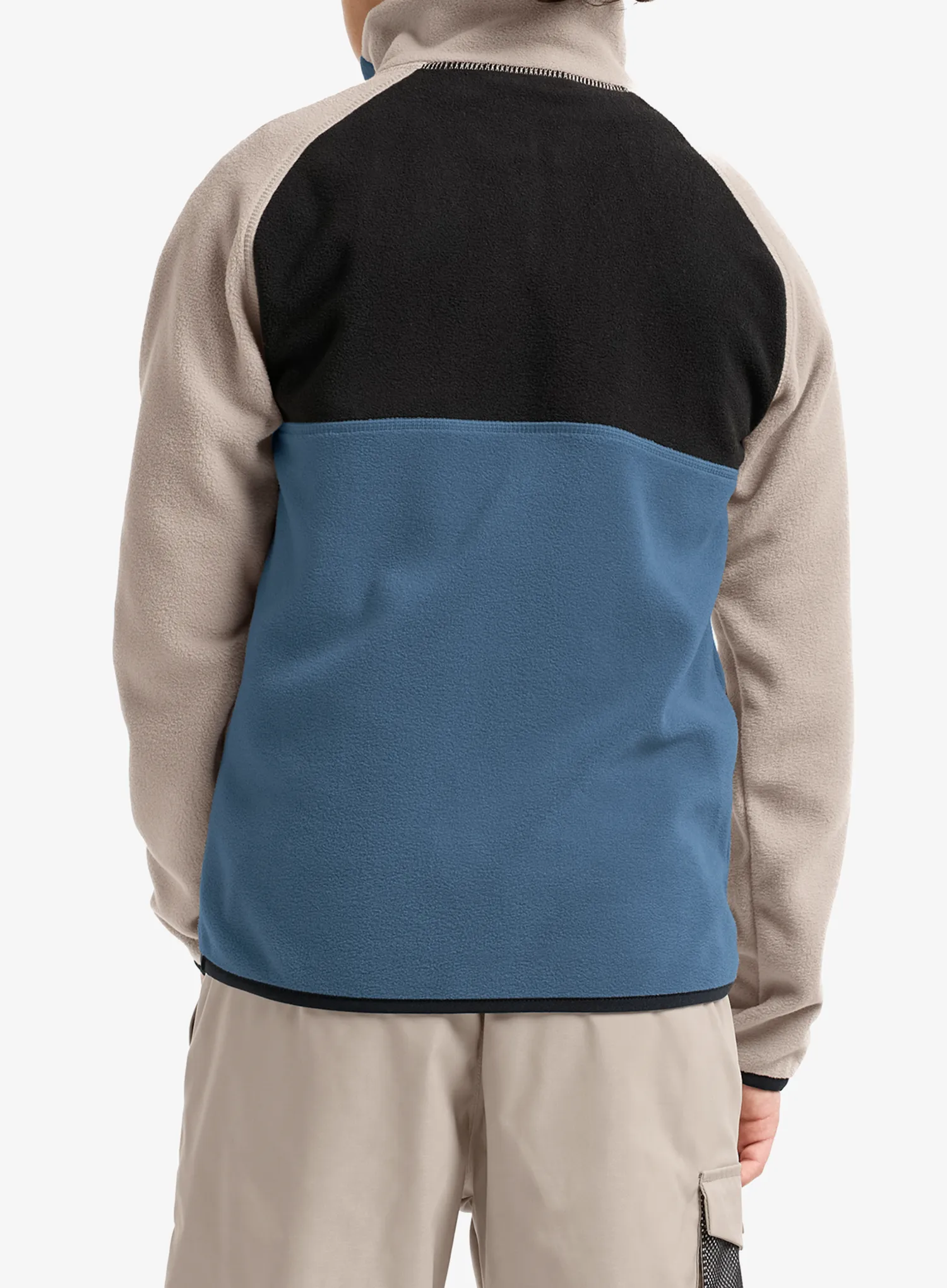 Longsleeve Kinder Didriksons Yokto 1/2 Btn 2 - blue fog