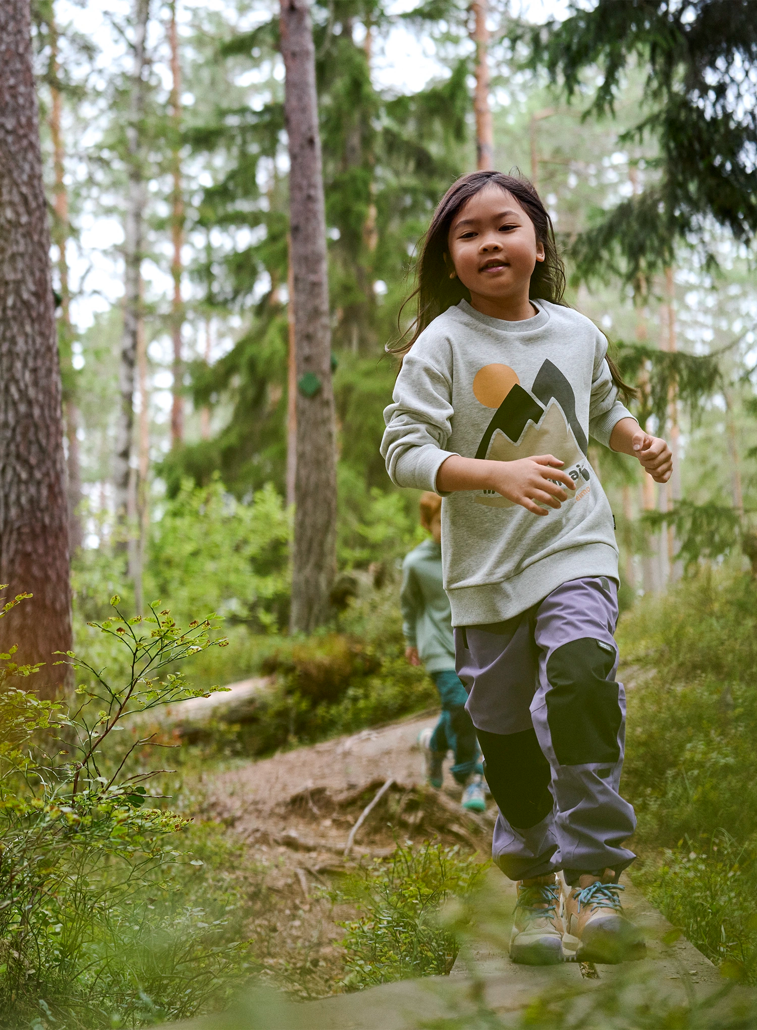 Longsleeve Kinder Reima Collari - melange grey