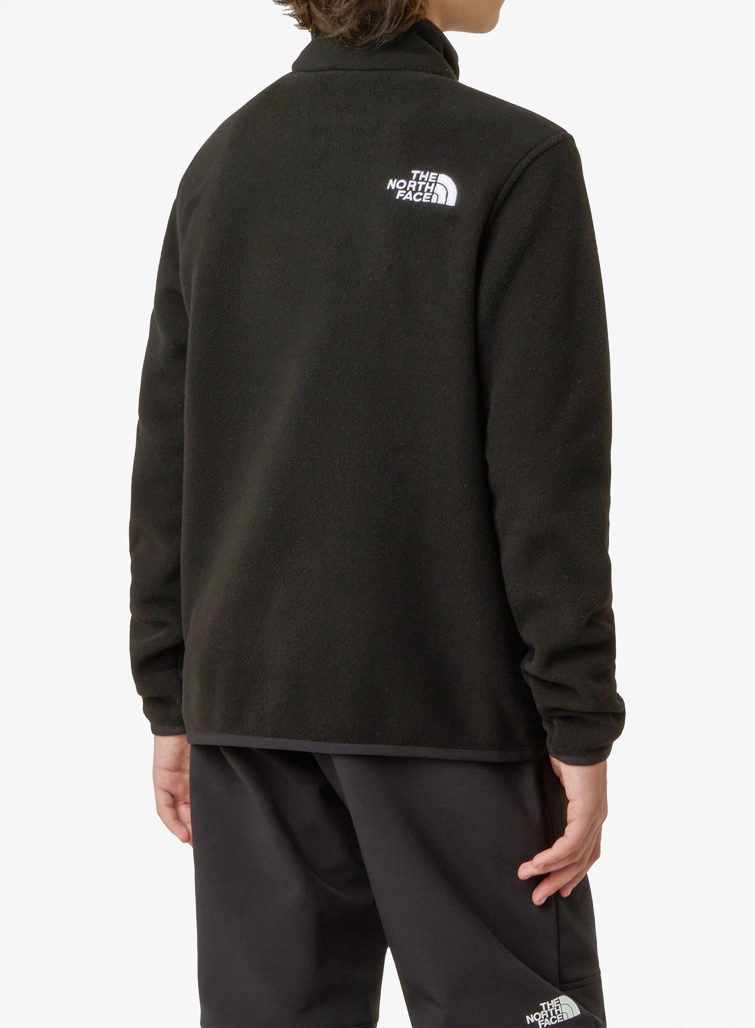 Longsleeve Kinder The North Face Glacier 1/4 Zip Pullover - tnf black