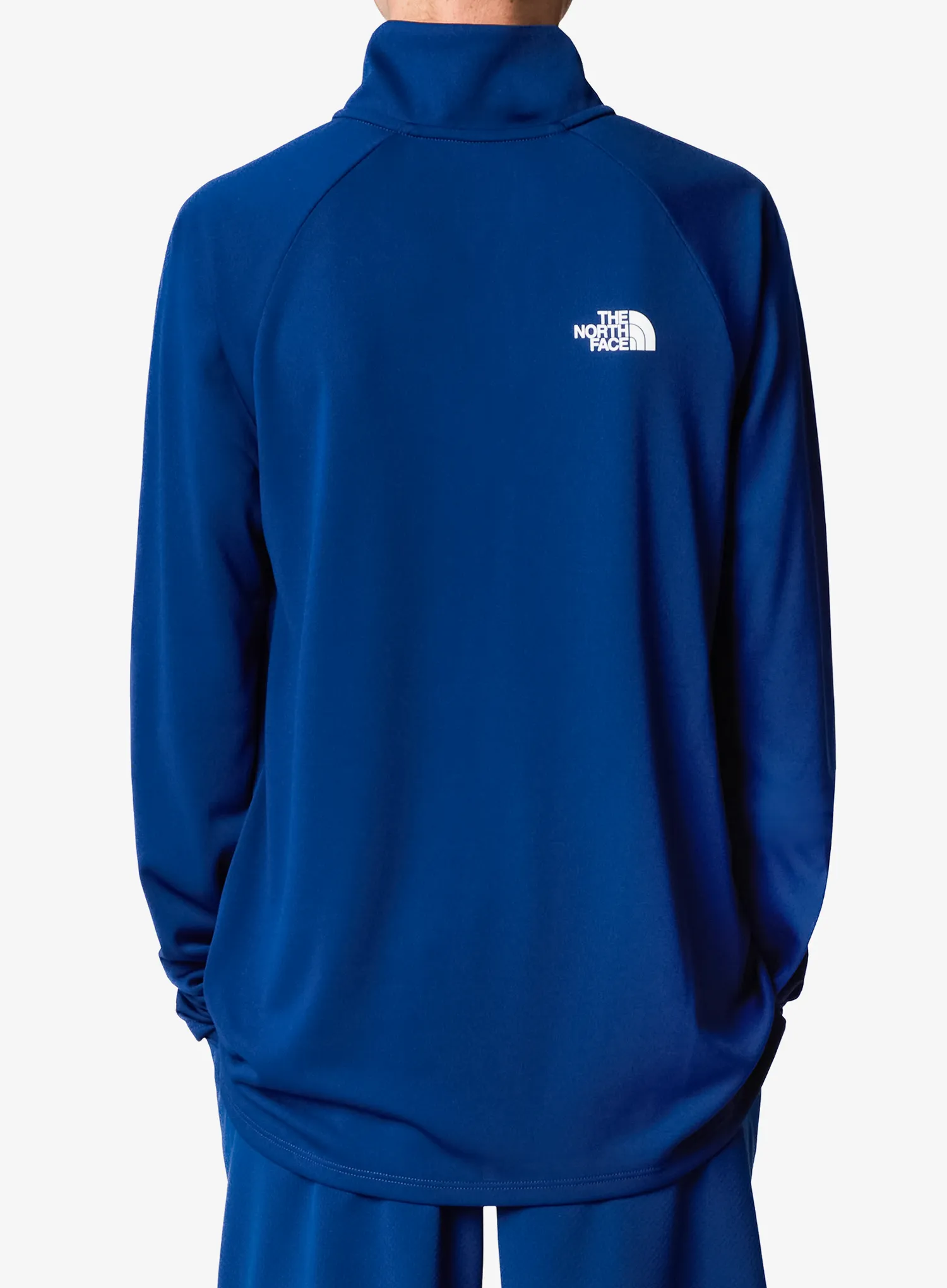 Longsleeve Kinder The North Face Never Stop 1/4 Zip - estate blue