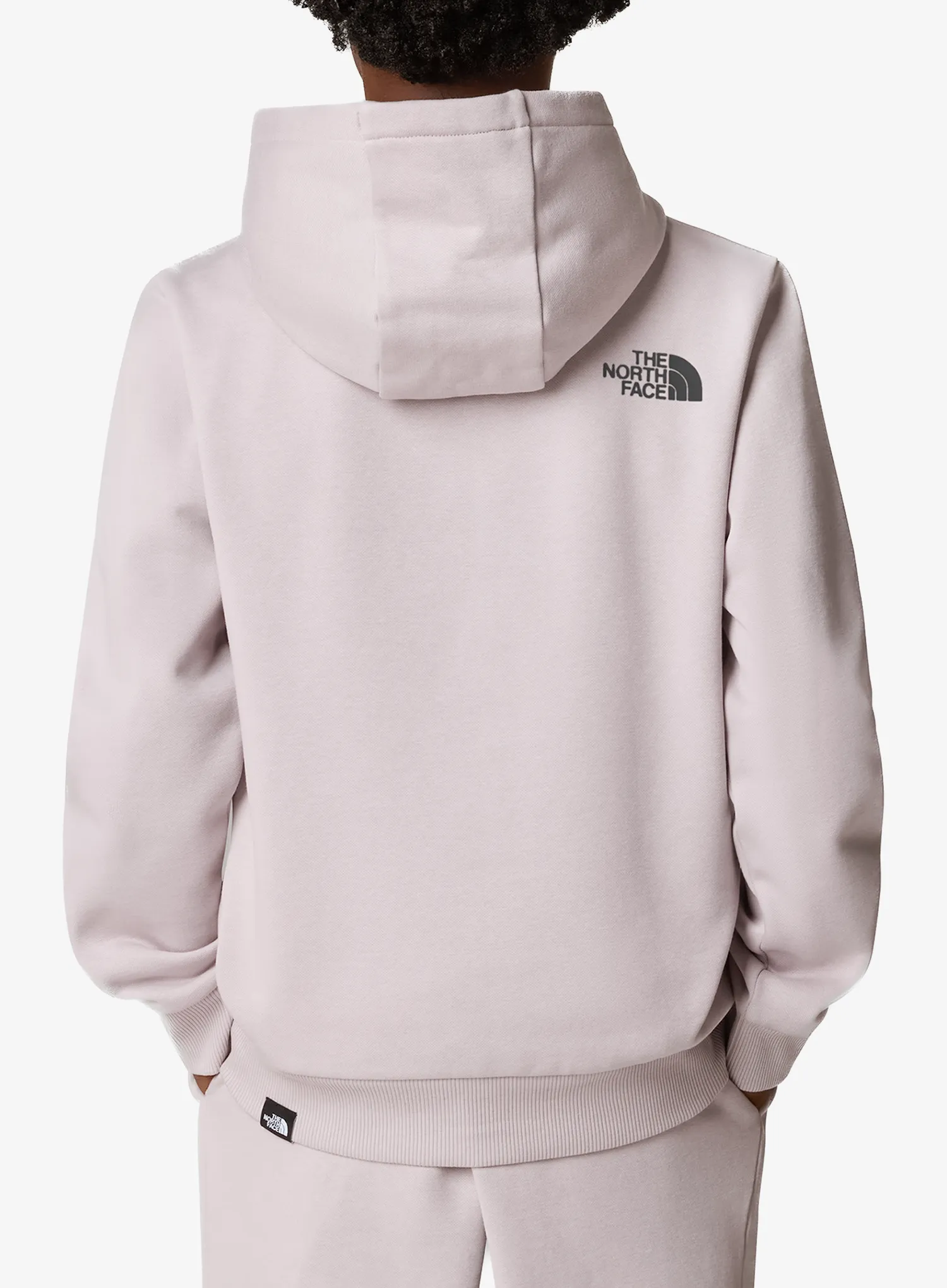 Longsleeve Kinder The North Face Simple Dome Hoodie - moonstone grey
