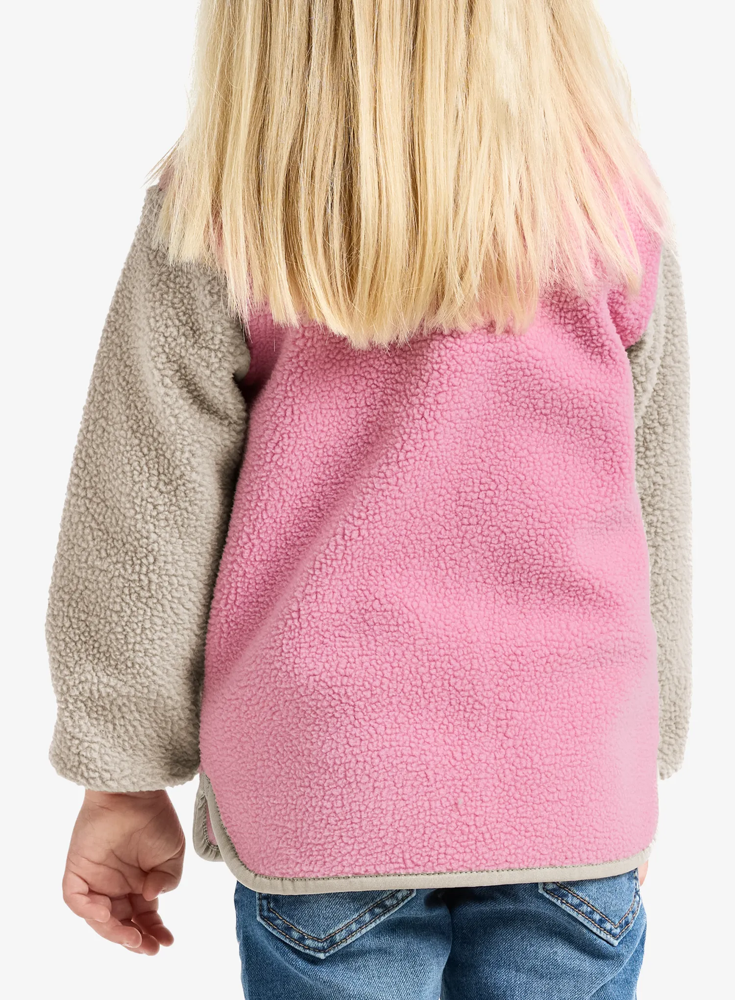 Longsleeve Mädchen Didriksons Anten Fullzip - light heather pink