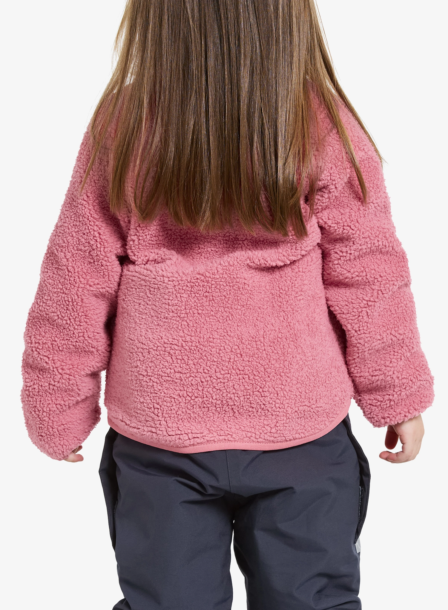 Longsleeve Mädchen Didriksons Gibbs Fullzip 2 - heather pink