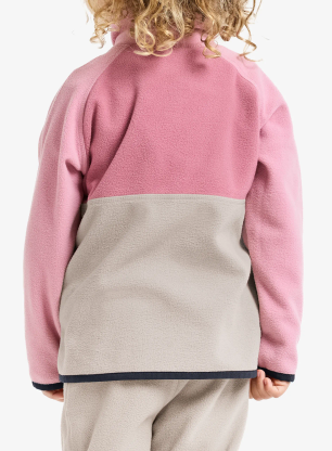 Longsleeve Mädchen Didriksons Monte Half BU 5 - heather pink