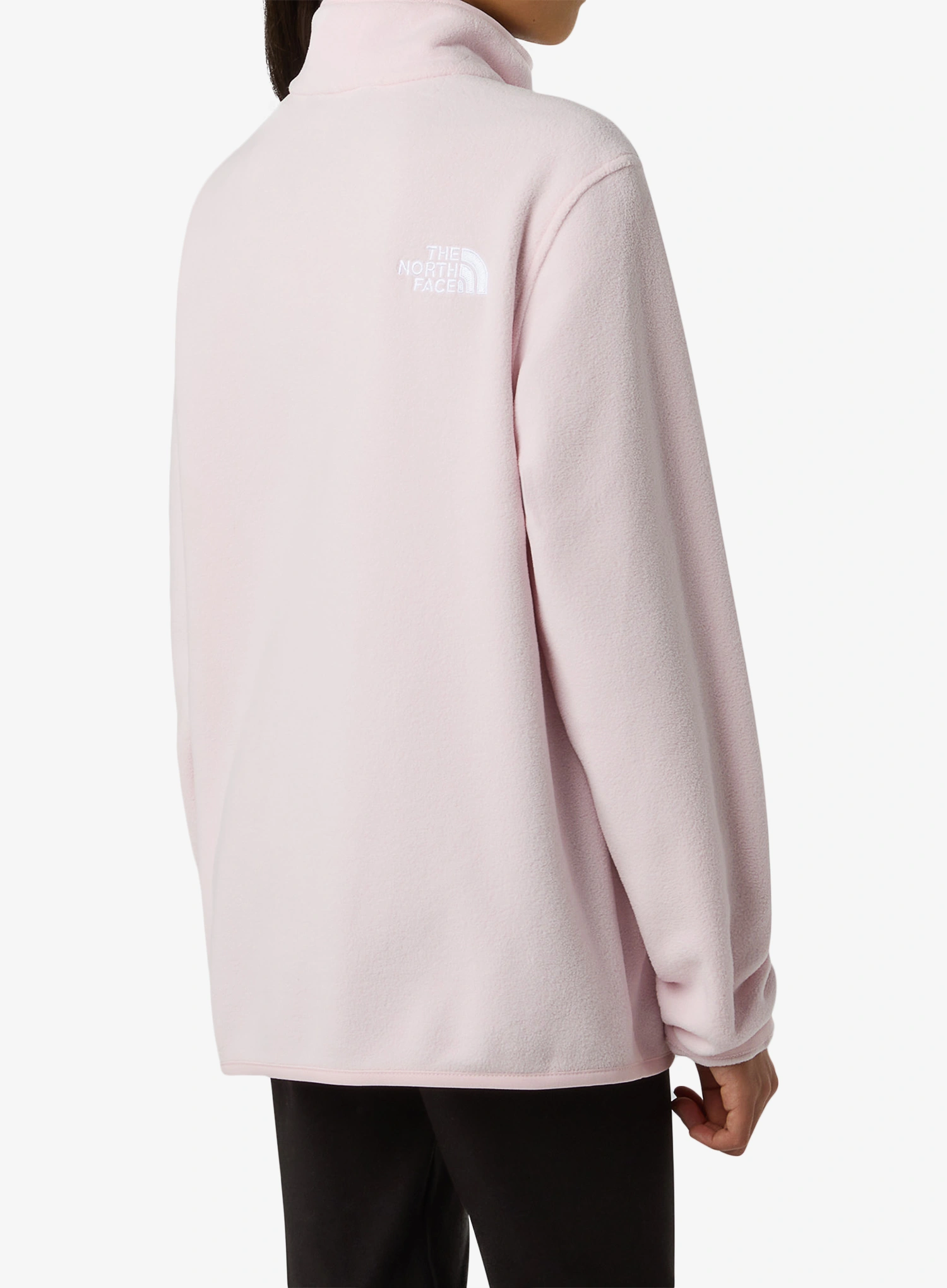 Longsleeve Mädchen The North Face Glacier 1/4 Zip Pullover - pale blossom