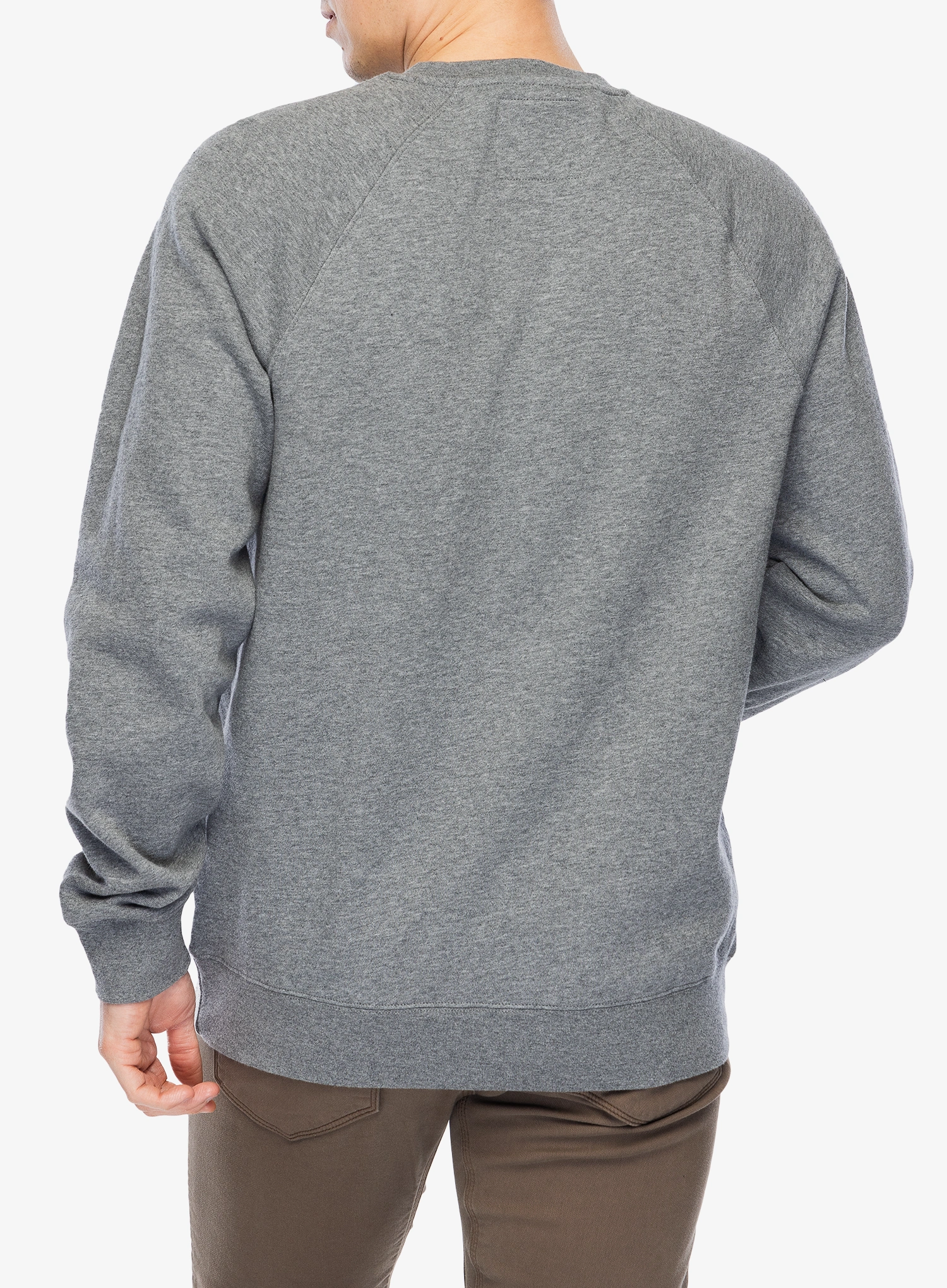 Pullover Fox Absolute Fleece Crew - heather graphite