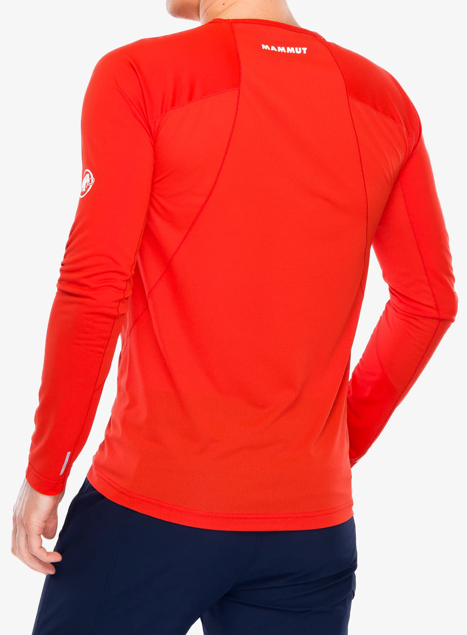 Pullover Mammut Aenergy FL Longsleeve - mammut red