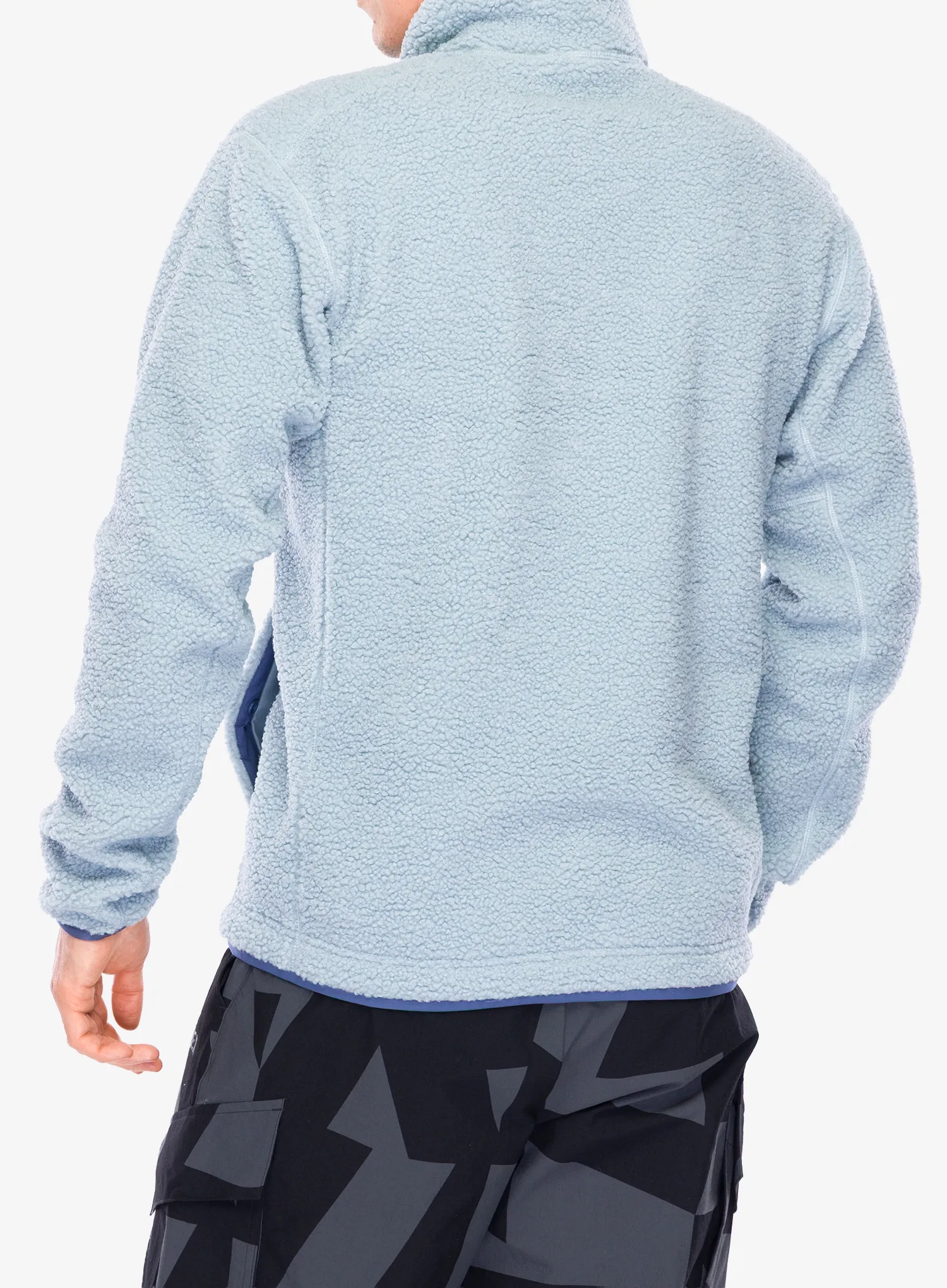Fleecepullover adidas TERREX Xploric High Pile Fleece Pullover Sweatshirt - magic grey