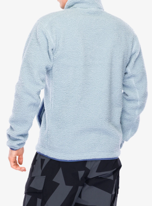 Fleecepullover adidas TERREX Xploric High Pile Fleece Pullover Sweatshirt - magic grey