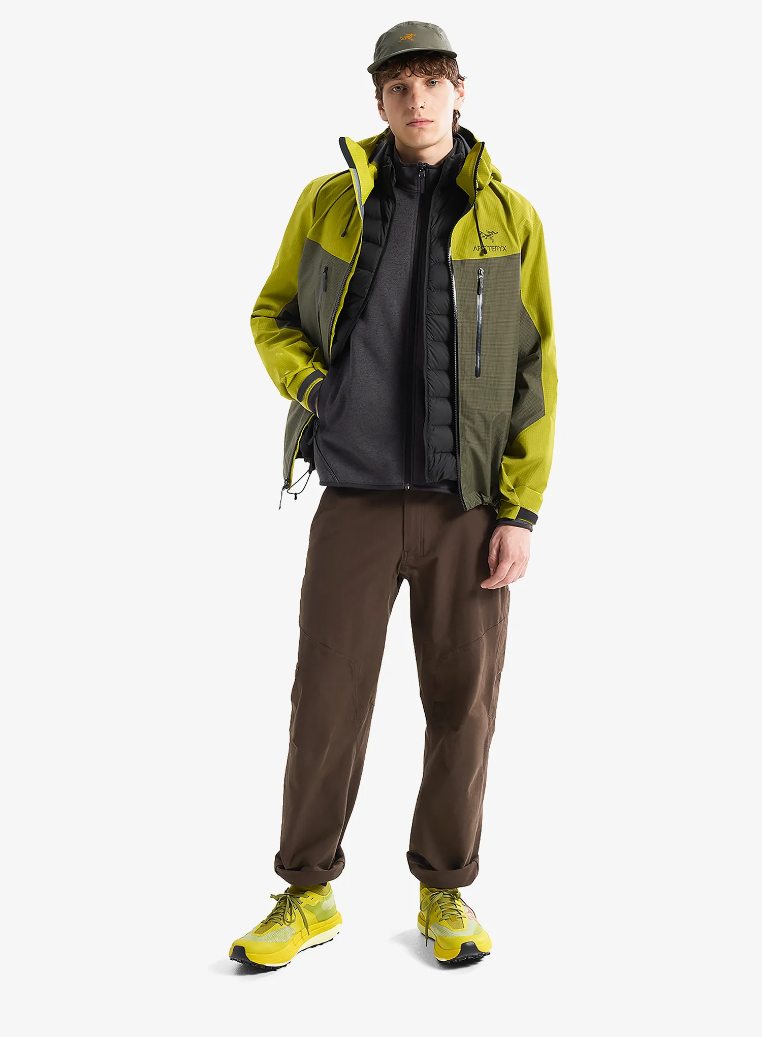 Fleecepullover Arcteryx Covert Cardigan - black heather ii