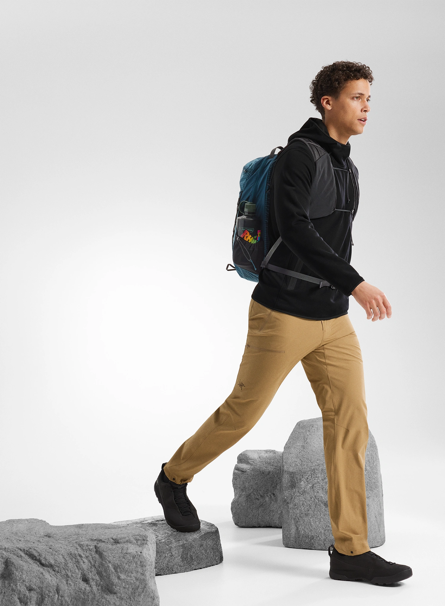 Fleecepullover Arcteryx Kyanite Pullover Hoody - black