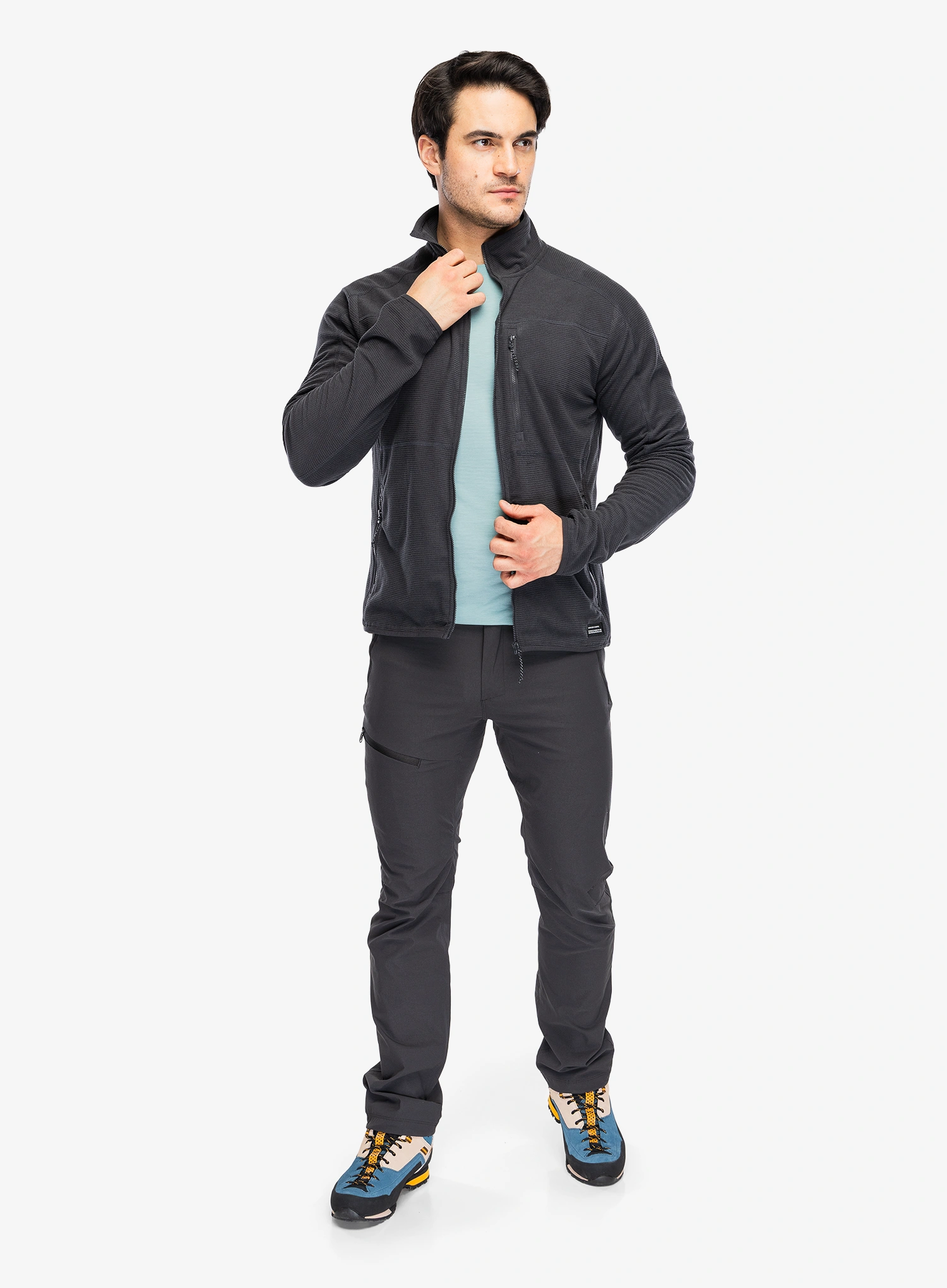 Fleecepullover Craghoppers NosiLife Spry II Jacket - dark iron