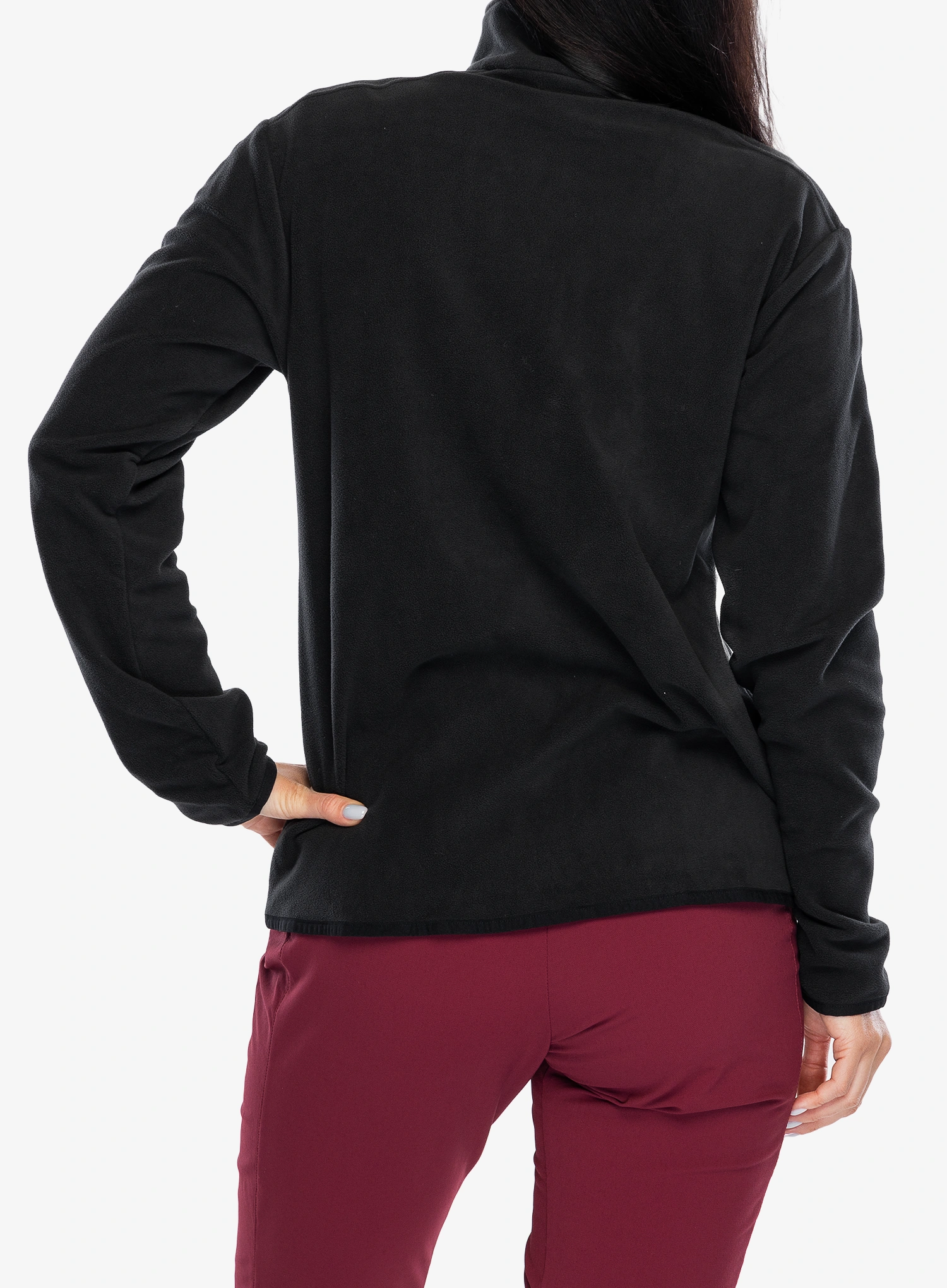 Fleecepullover Damen adidas TERREX Multi Essentials Full Zip Fleece Jacket - black