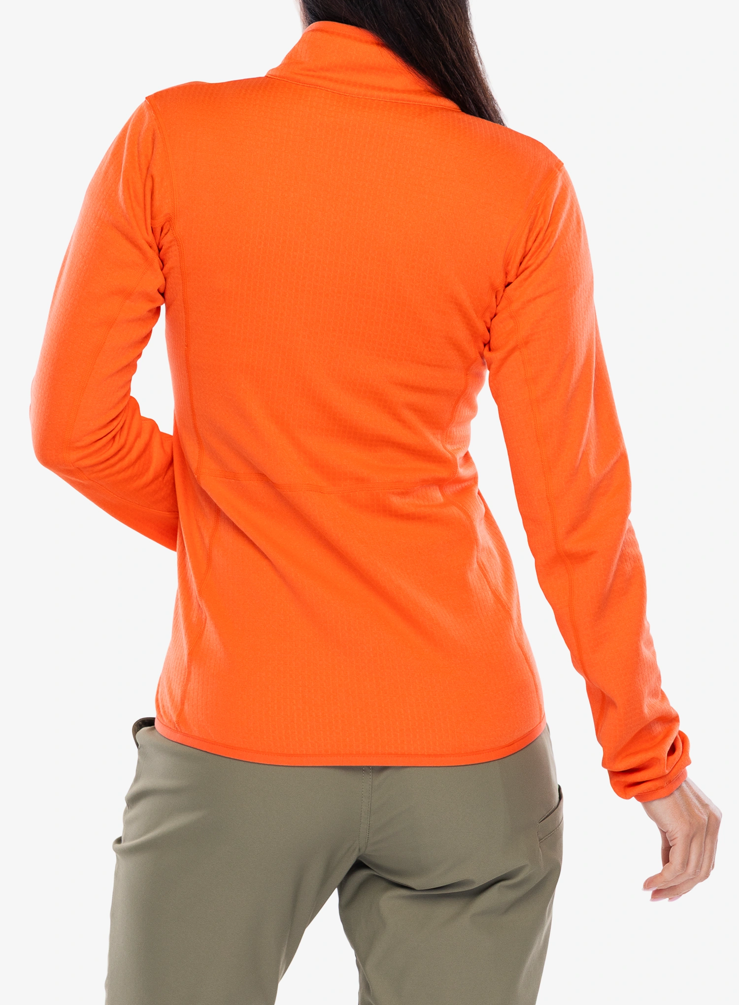 Fleecepullover Damen Columbia Essential Hike Grid Fleece Full Zip - zing