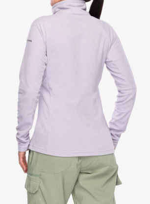 Fleecepullover Damen Columbia Glacial IV 1/2 Zip - lavender pearl